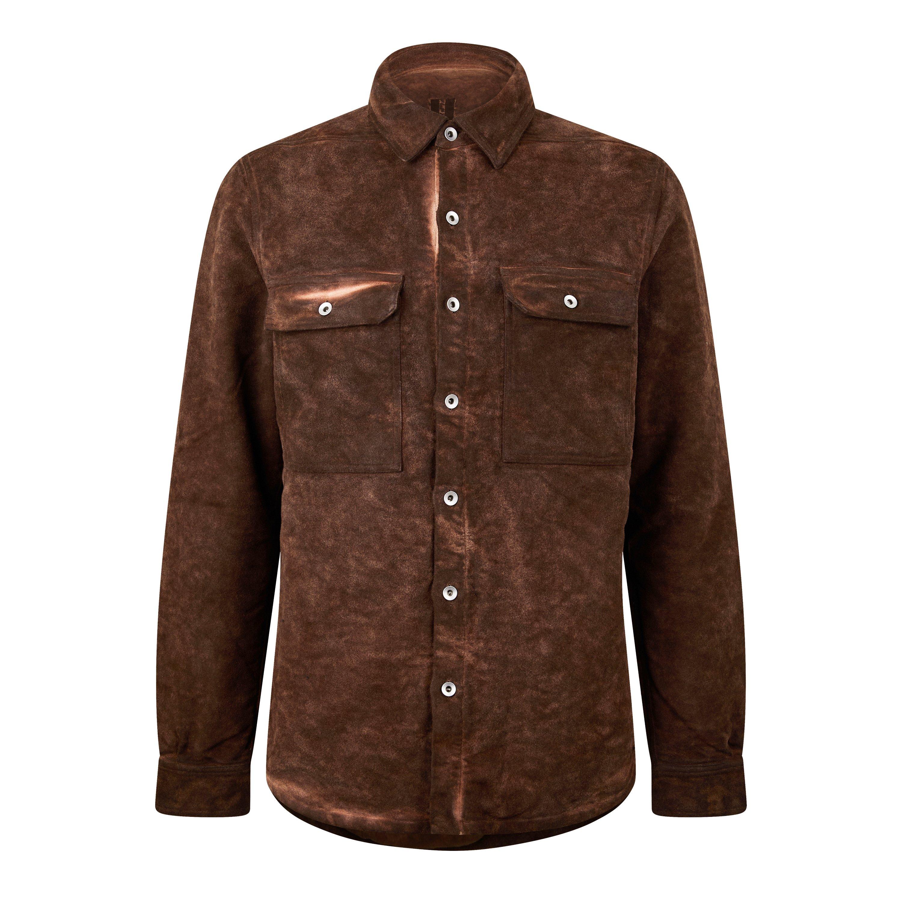 Terra 83 - Rick Owens Drkshdw - Men's  Cotton Long Sleeve Overshirt - 5