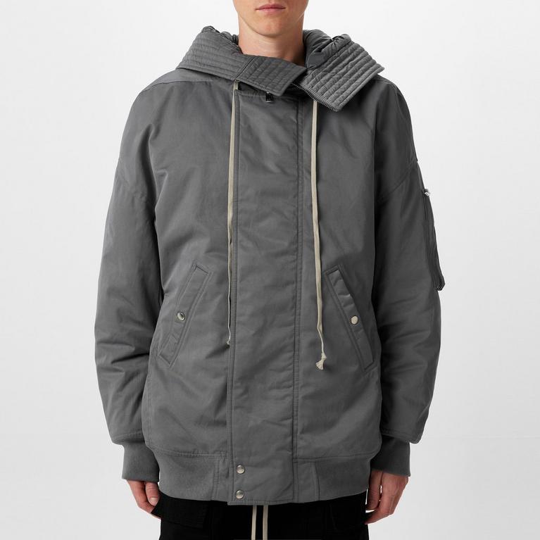Rick Owens Drkshdw | Hooded Longline Shell Down Bomber Rick Owens Drkshdw | Hooded Longline Shell Down Bomber