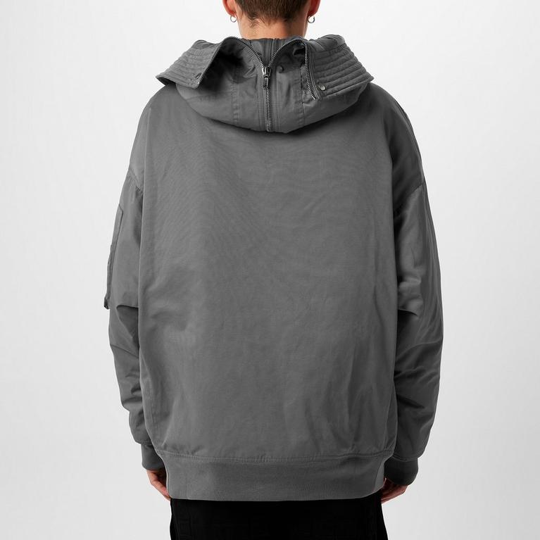 Rick Owens Drkshdw | Hooded Longline Shell Down Bomber Rick Owens Drkshdw | Hooded Longline Shell Down Bomber