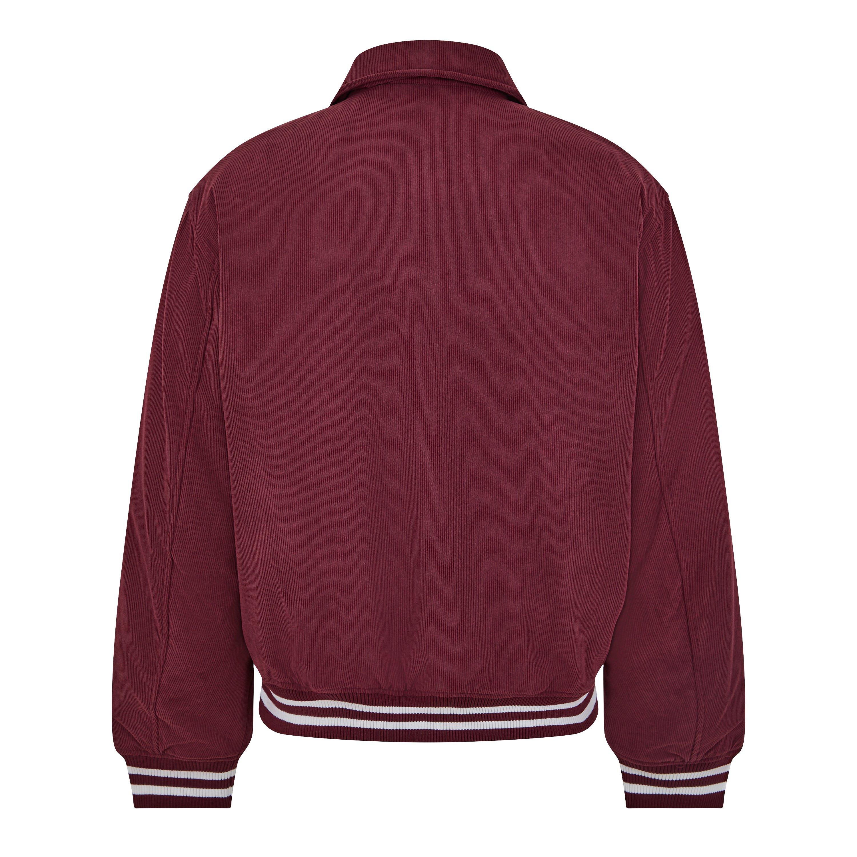 Deep Rouge - Tommy Jeans - Tommy Jeans Tjm Crest Cord Letterman Jacket - 2