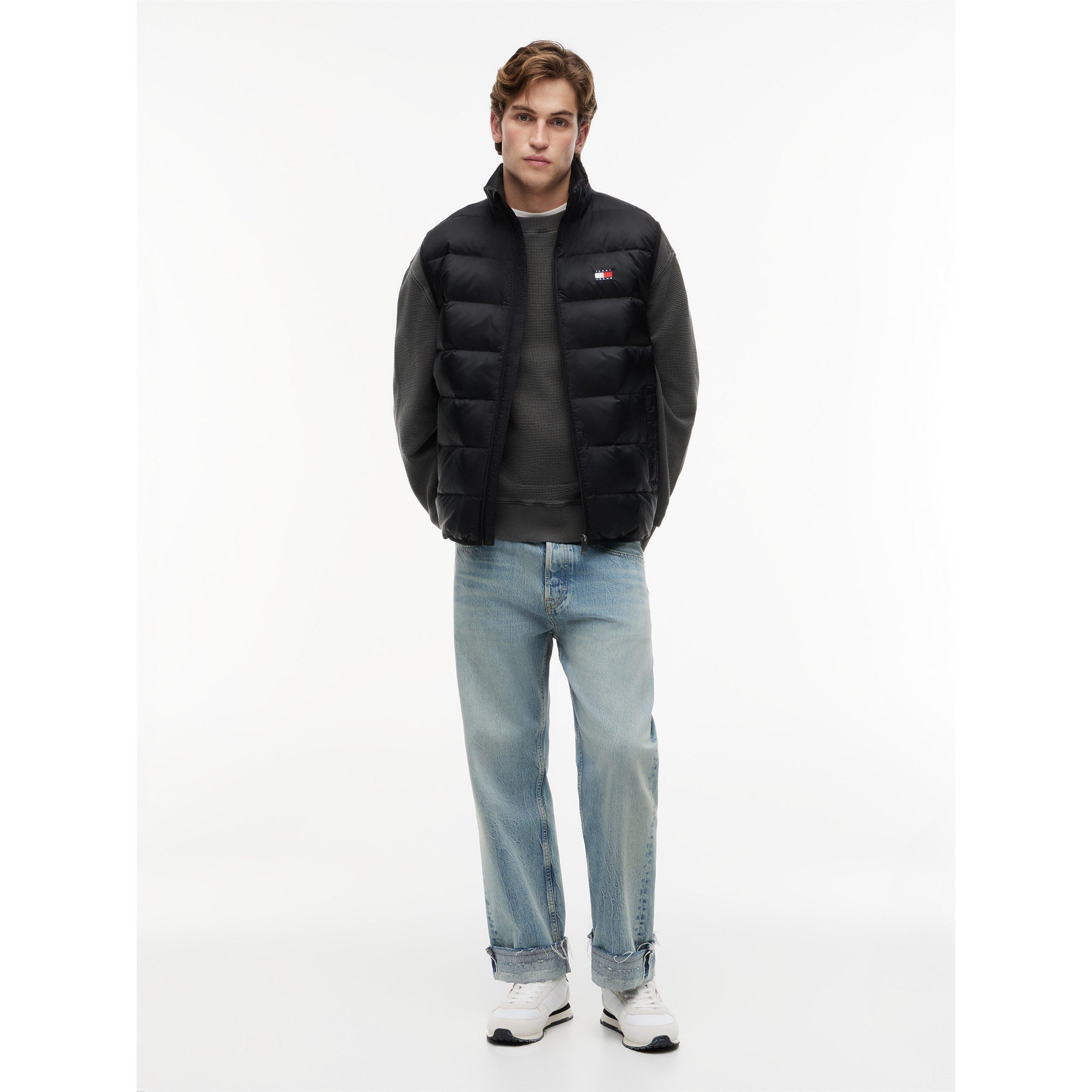 Sort - Tommy Jeans - Men's Essential Down Hooded Sleeveless Gilet - 4