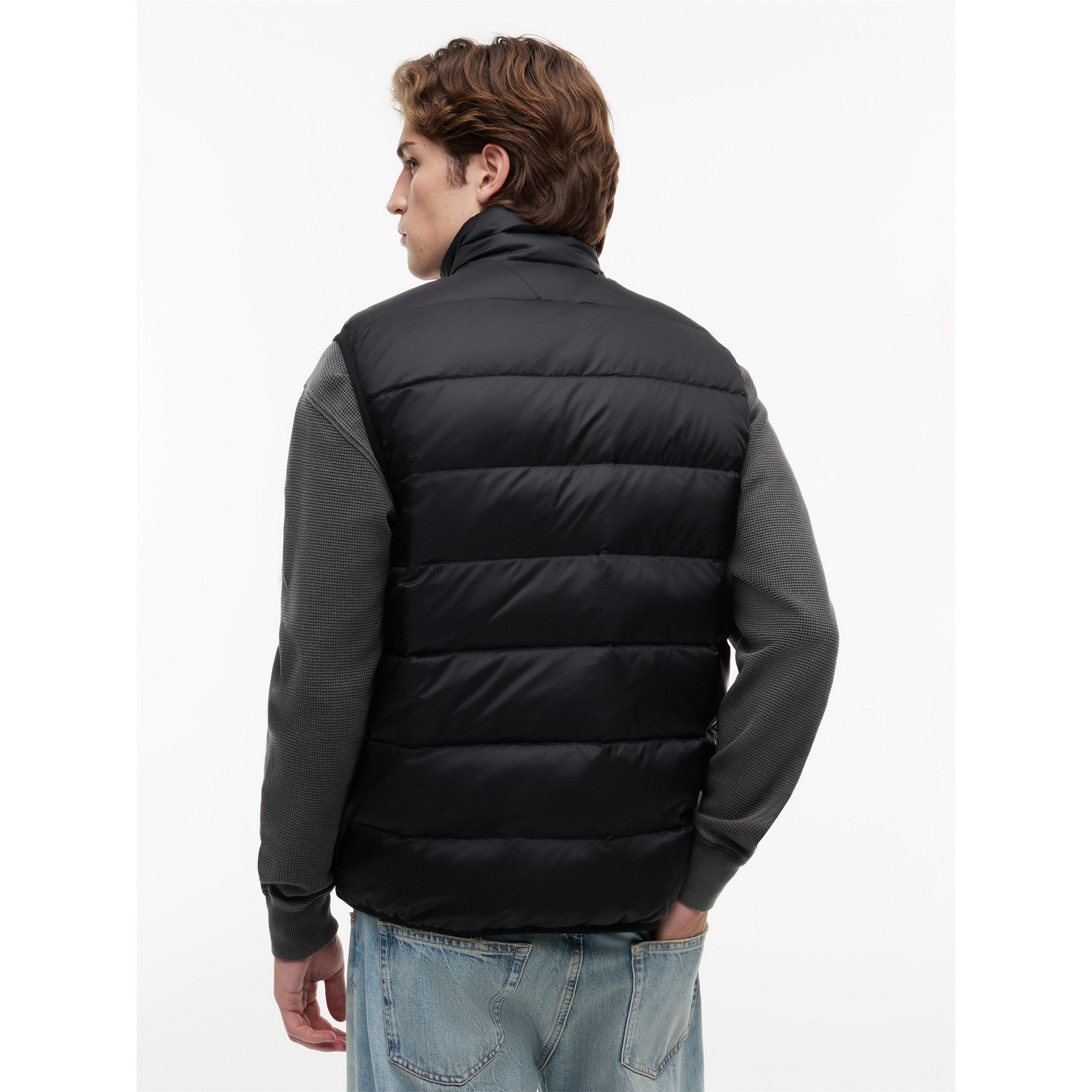 Sort - Tommy Jeans - Men's Essential Down Hooded Sleeveless Gilet - 6