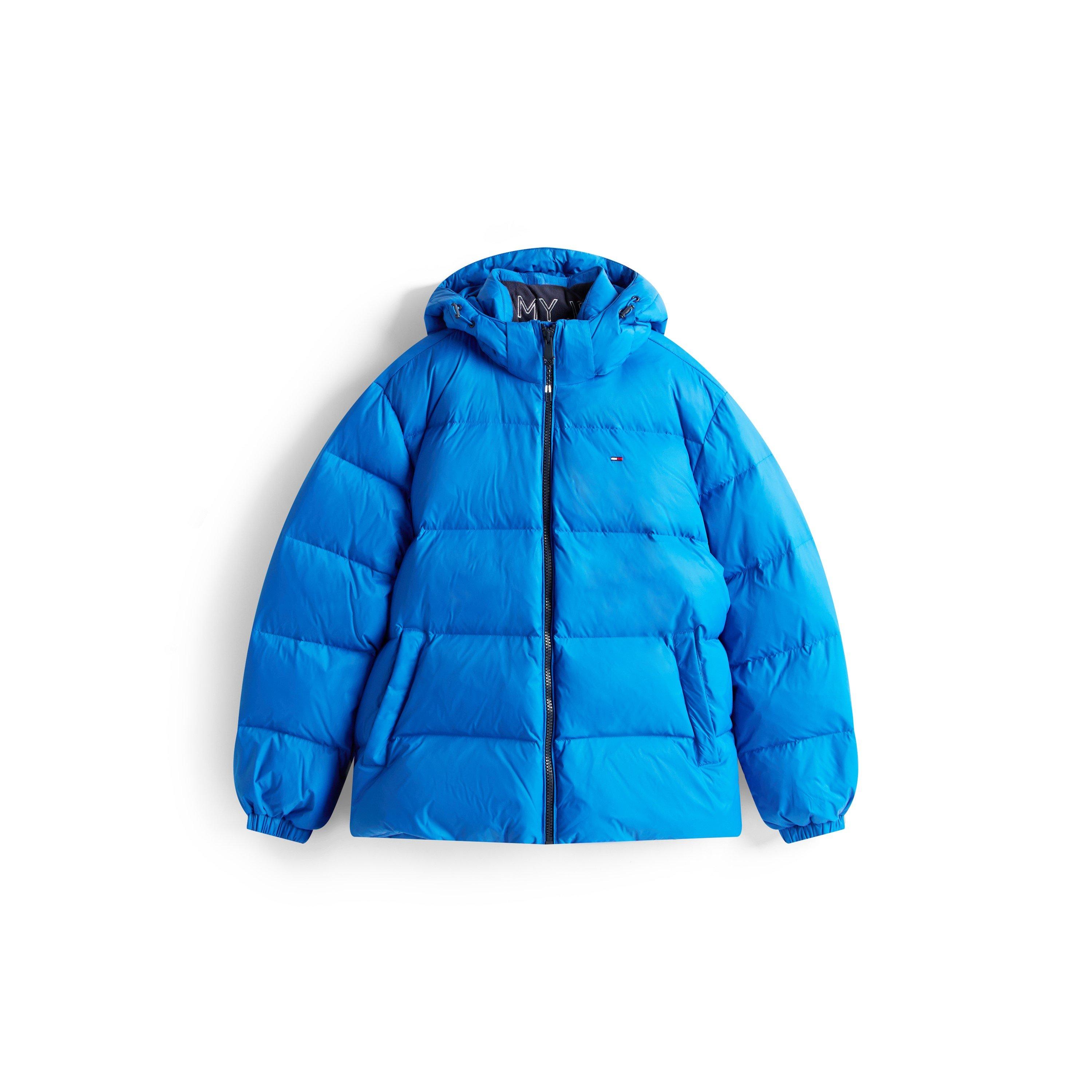 Tommy Jeans Men's Essential Down Short Puffer Jacket - Vibrant Indigo - M