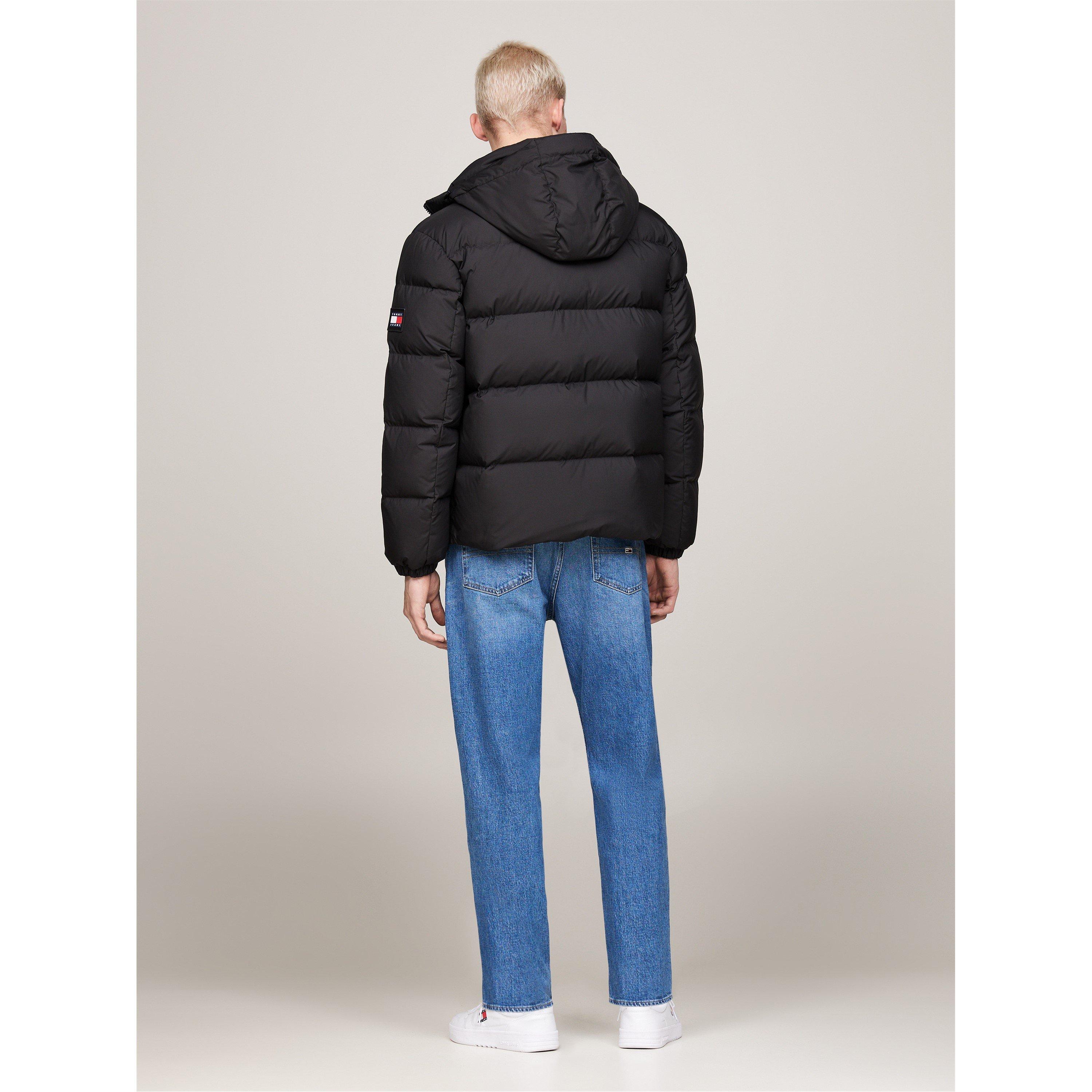Black - Tommy Jeans - Men's Essential Down Short Puffer Jacket - 6