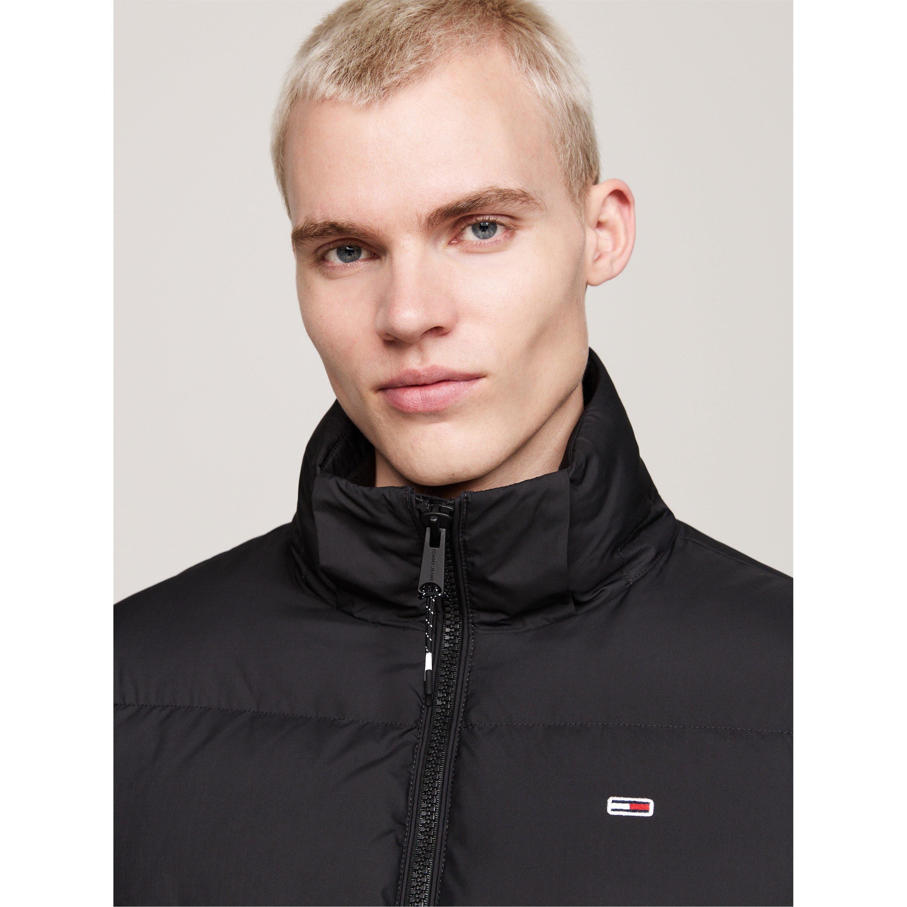 Black - Tommy Jeans - Men's Essential Down Short Puffer Jacket - 7