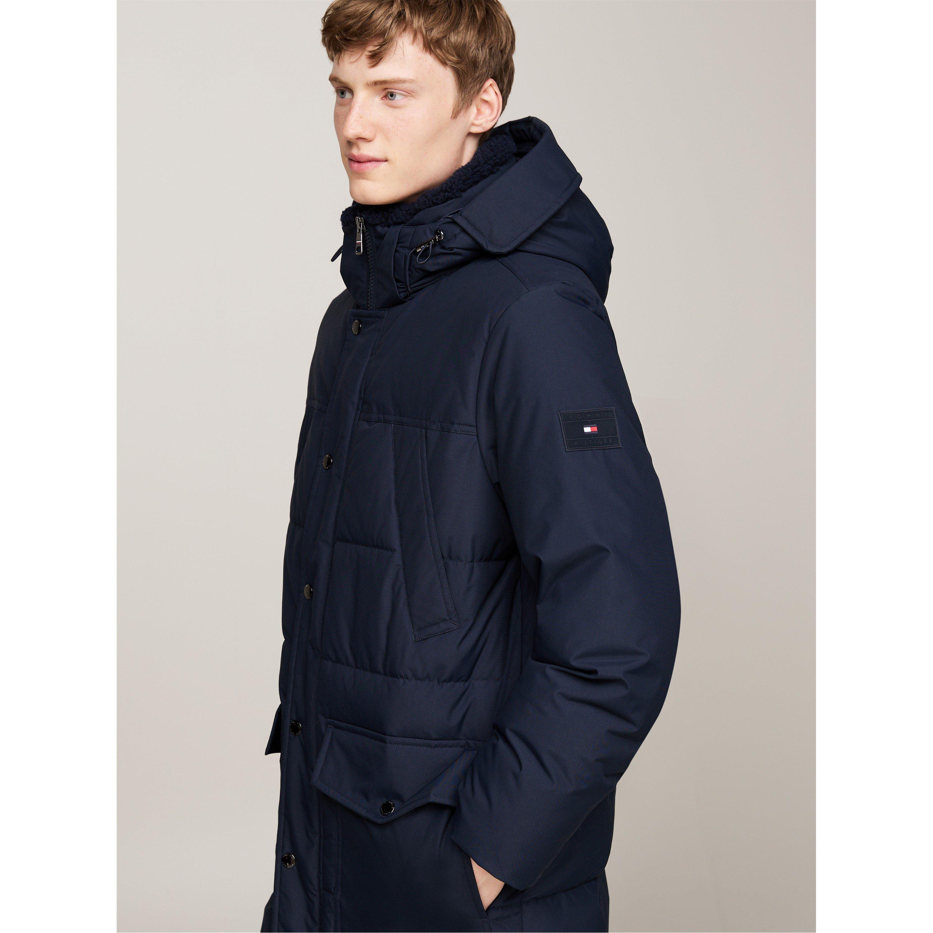 Desert Sky - Tommy Hilfiger - Mens Padded Utility Parka - 4