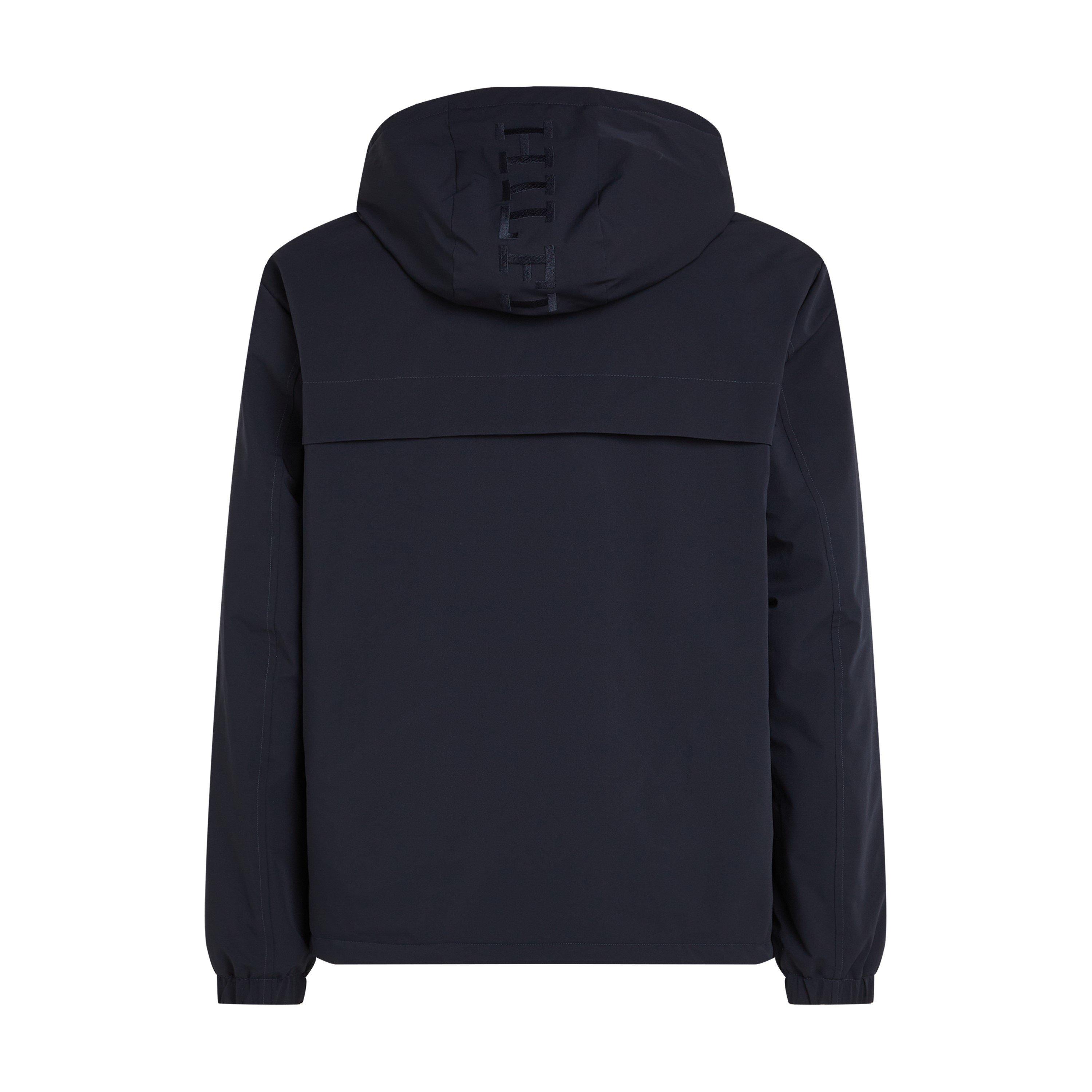 Desert Sky - Tommy Hilfiger - Men's Technical Hooded Long Sleeve Zip Windbreaker - 2