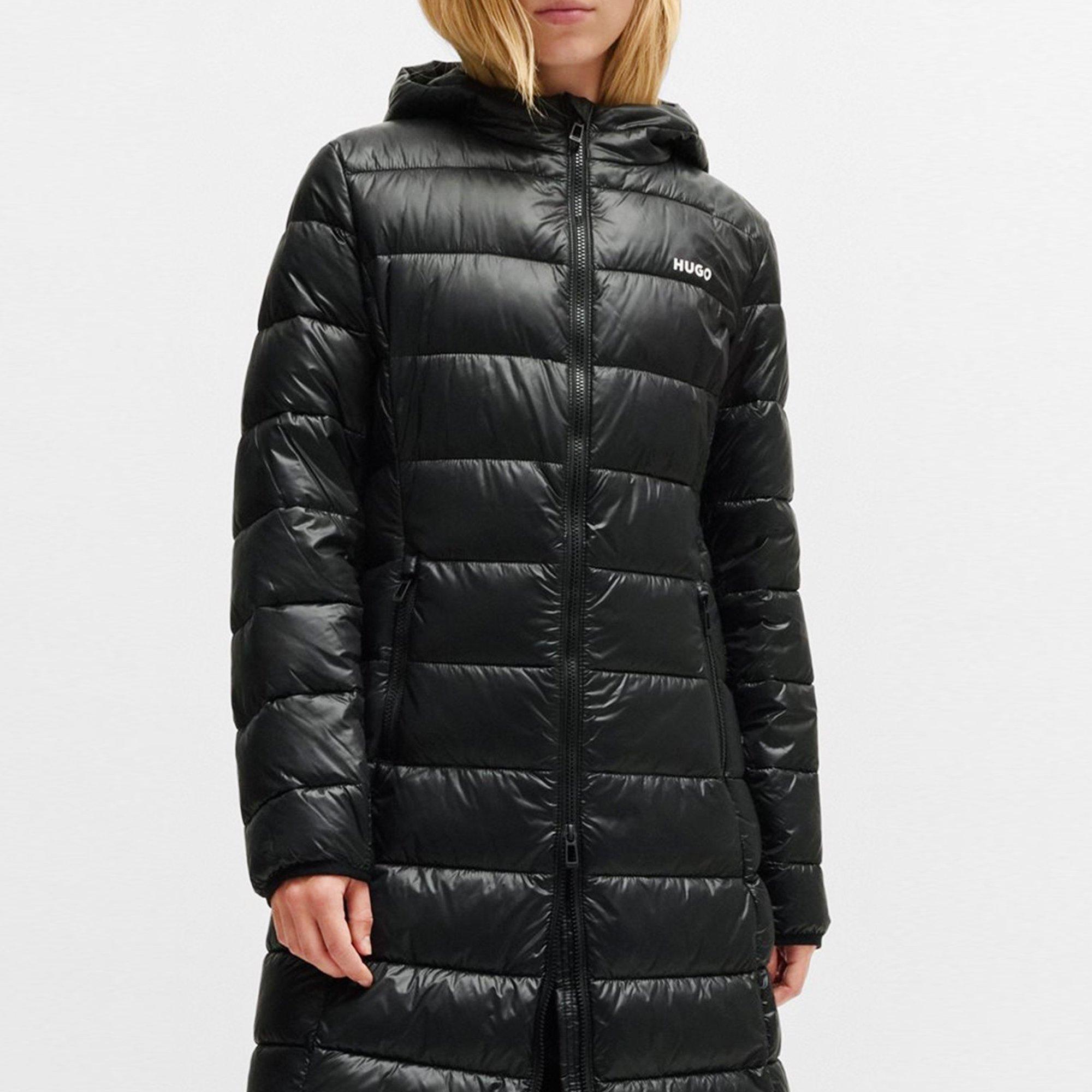 Black - Hugo - Famalia Short Puffer Jacket - 2