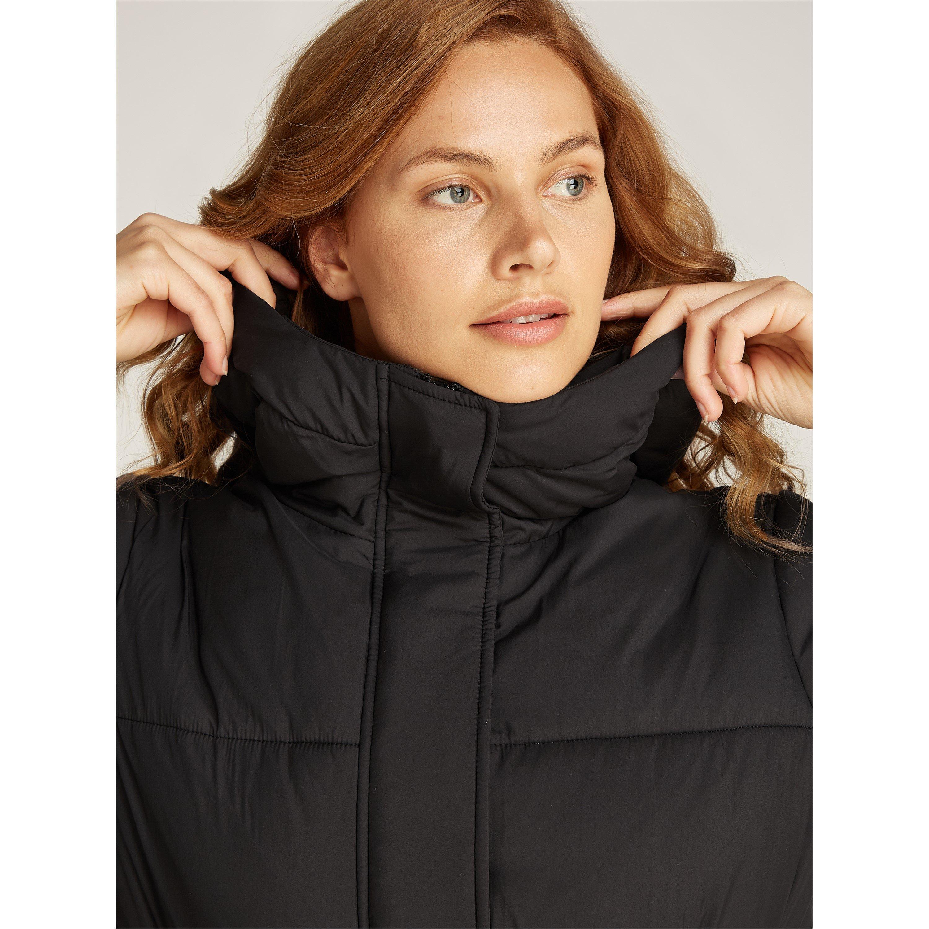 Ck Nero - Calvin Klein Jeans - Women's Logo Belt Short Puffer Jacket - 4