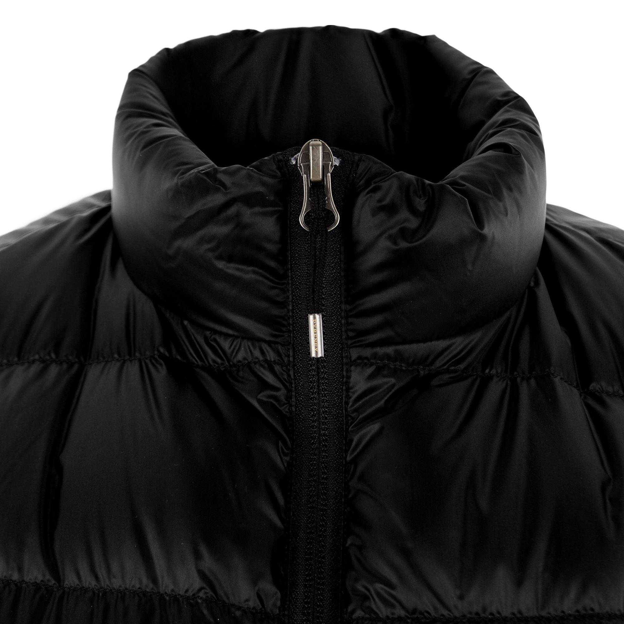 Black - Pyrenex - Men's Arial Front Zip Sleeveless Compressible Gilet - 4