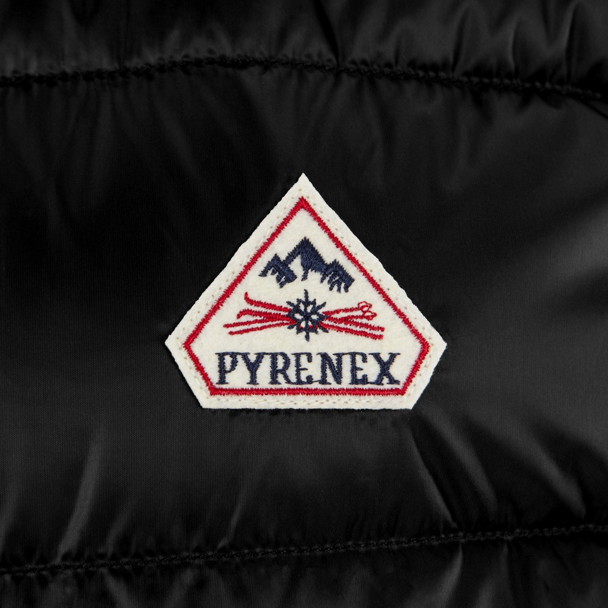 Black - Pyrenex - Men's Arial Front Zip Sleeveless Compressible Gilet - 5