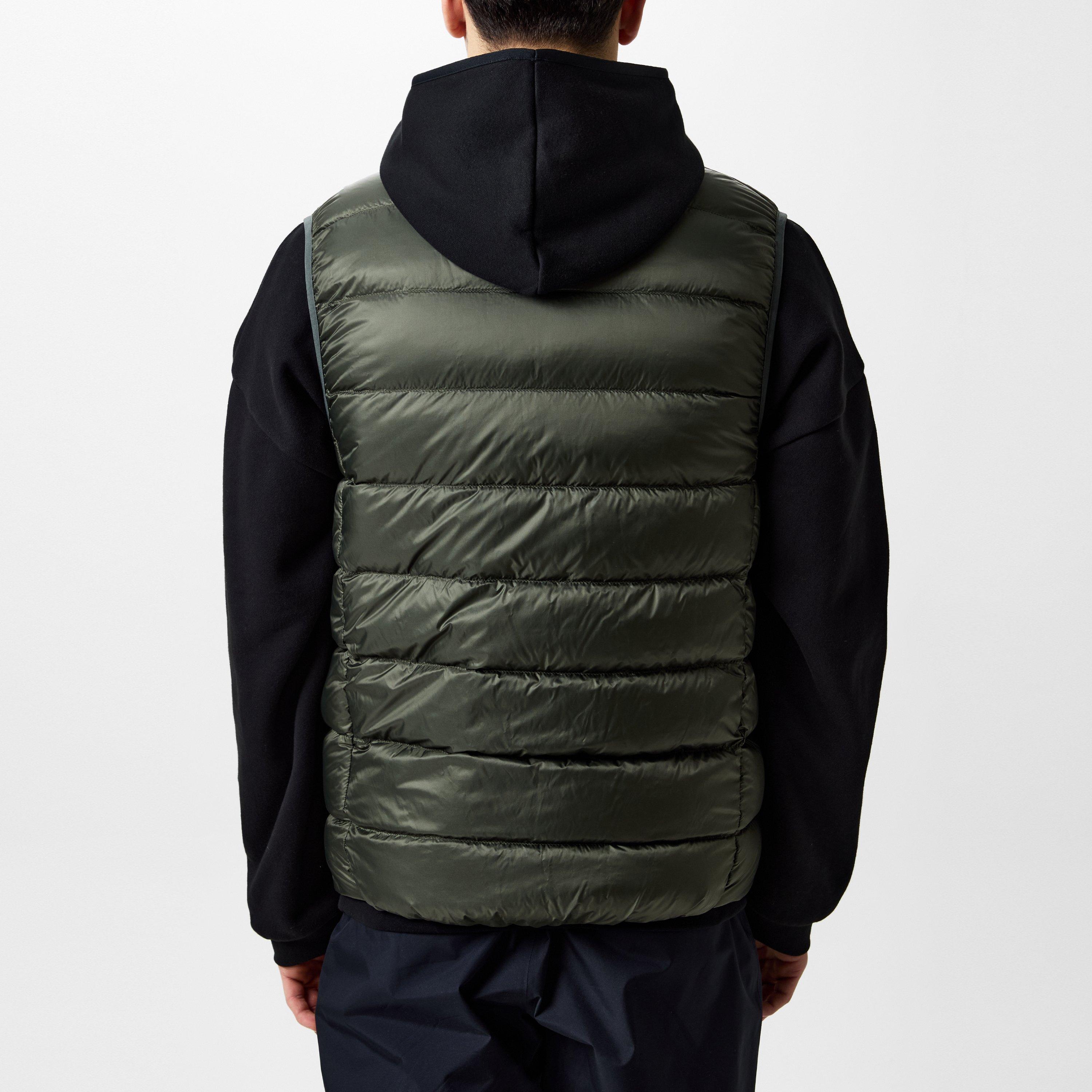 Green - Pyrenex - Men's Arial Front Zip Sleeveless Compressible Gilet - 4