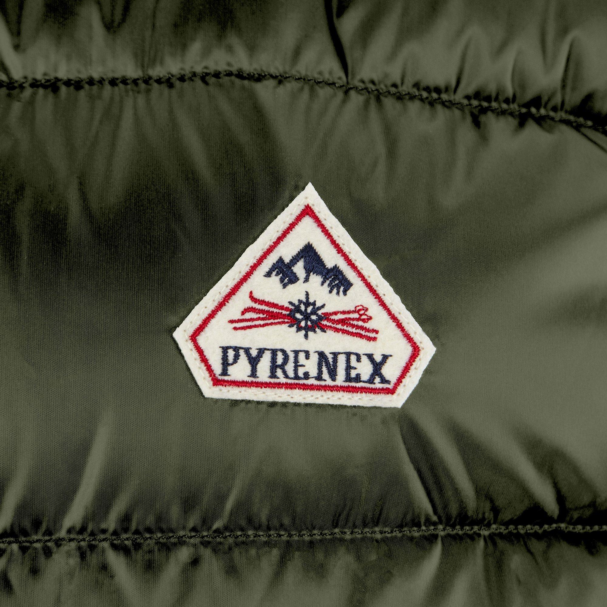 Green - Pyrenex - Men's Arial Front Zip Sleeveless Compressible Gilet - 5