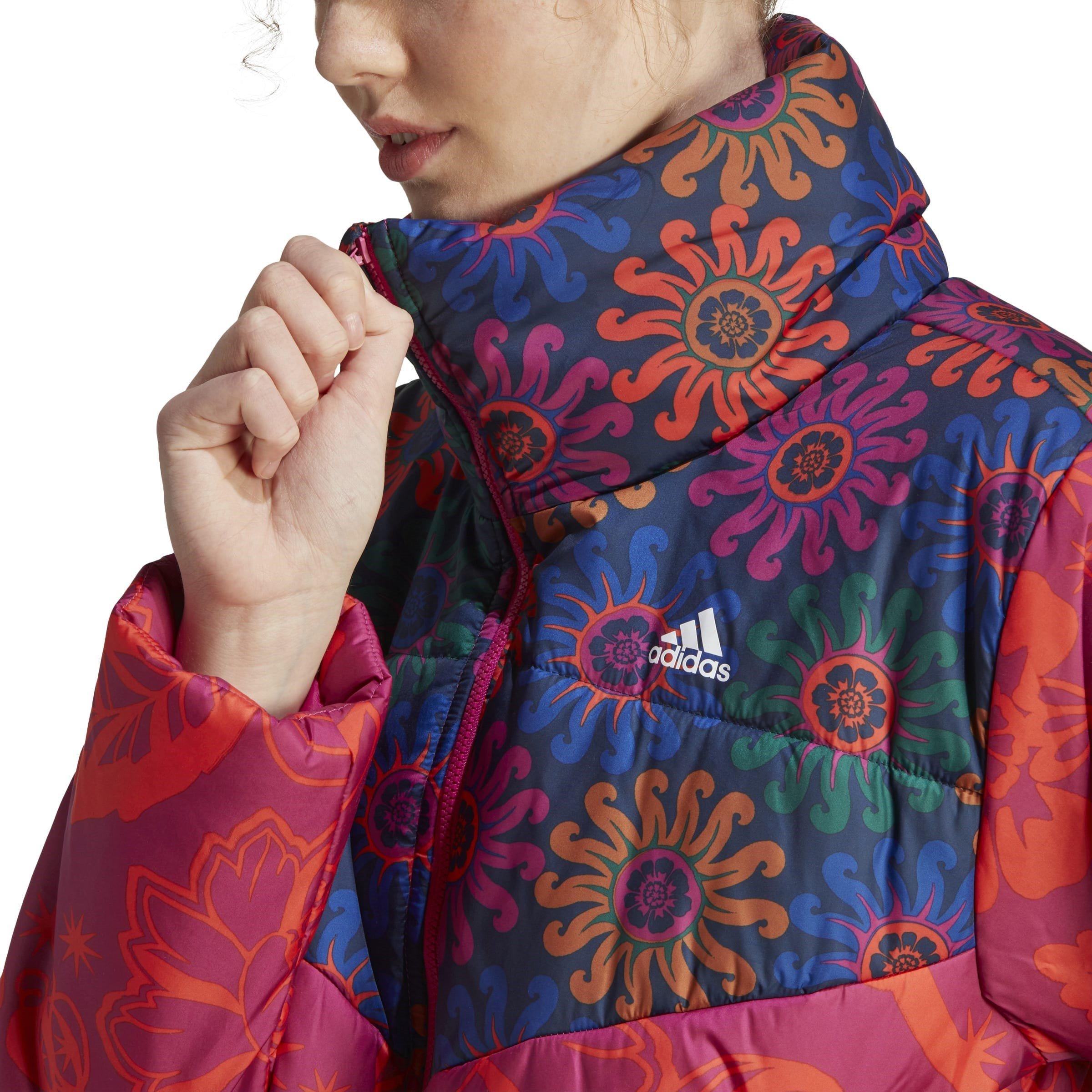 Adidas patterned jacket best sale