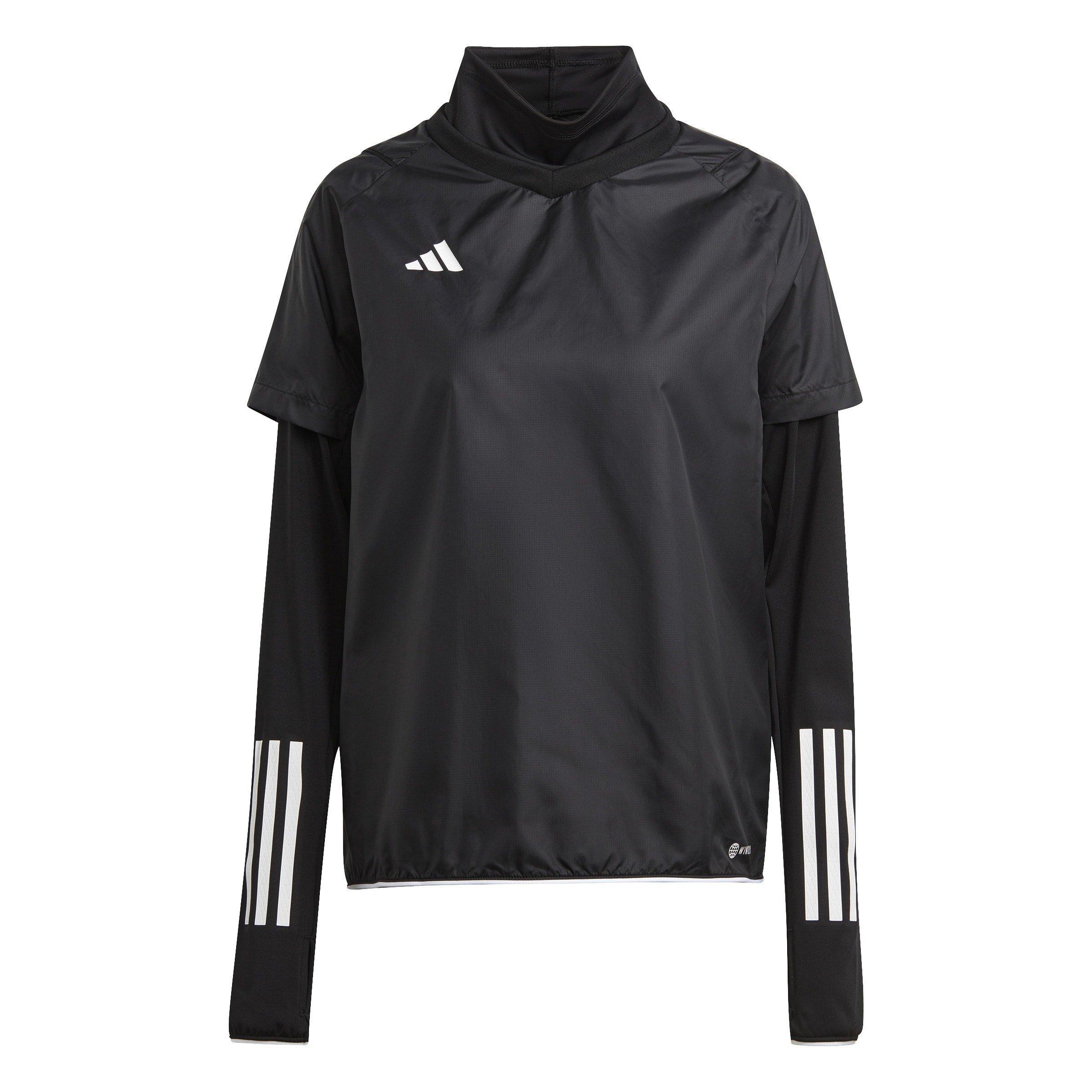 Black/White - adidas - Women's Tiro 23 Pro WIND.RDY Long Sleeve Windbreaker - 1