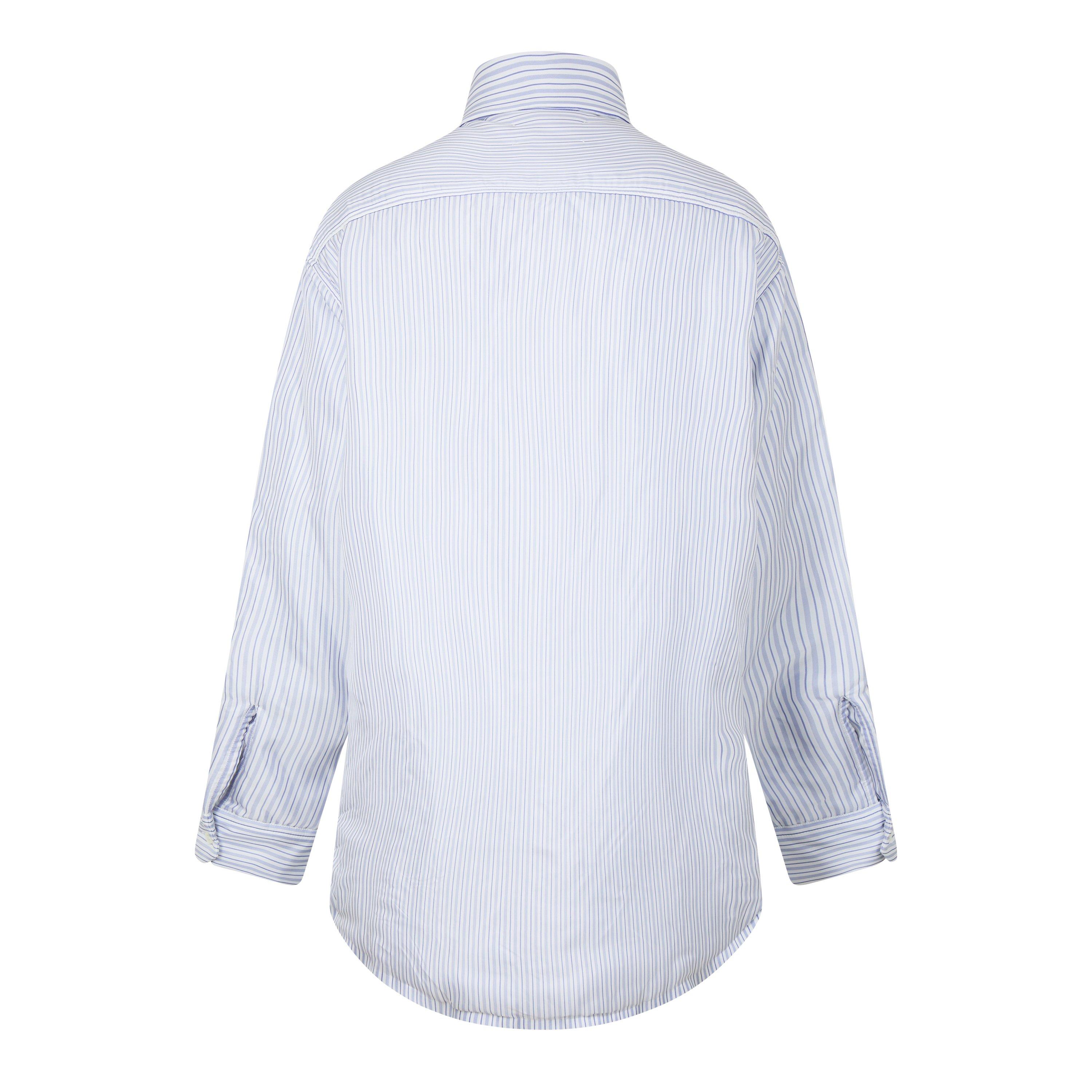 Blue - Maison Margiela - Men's Padded Long Sleeve Oversized Fit Quilted Jacket - 6