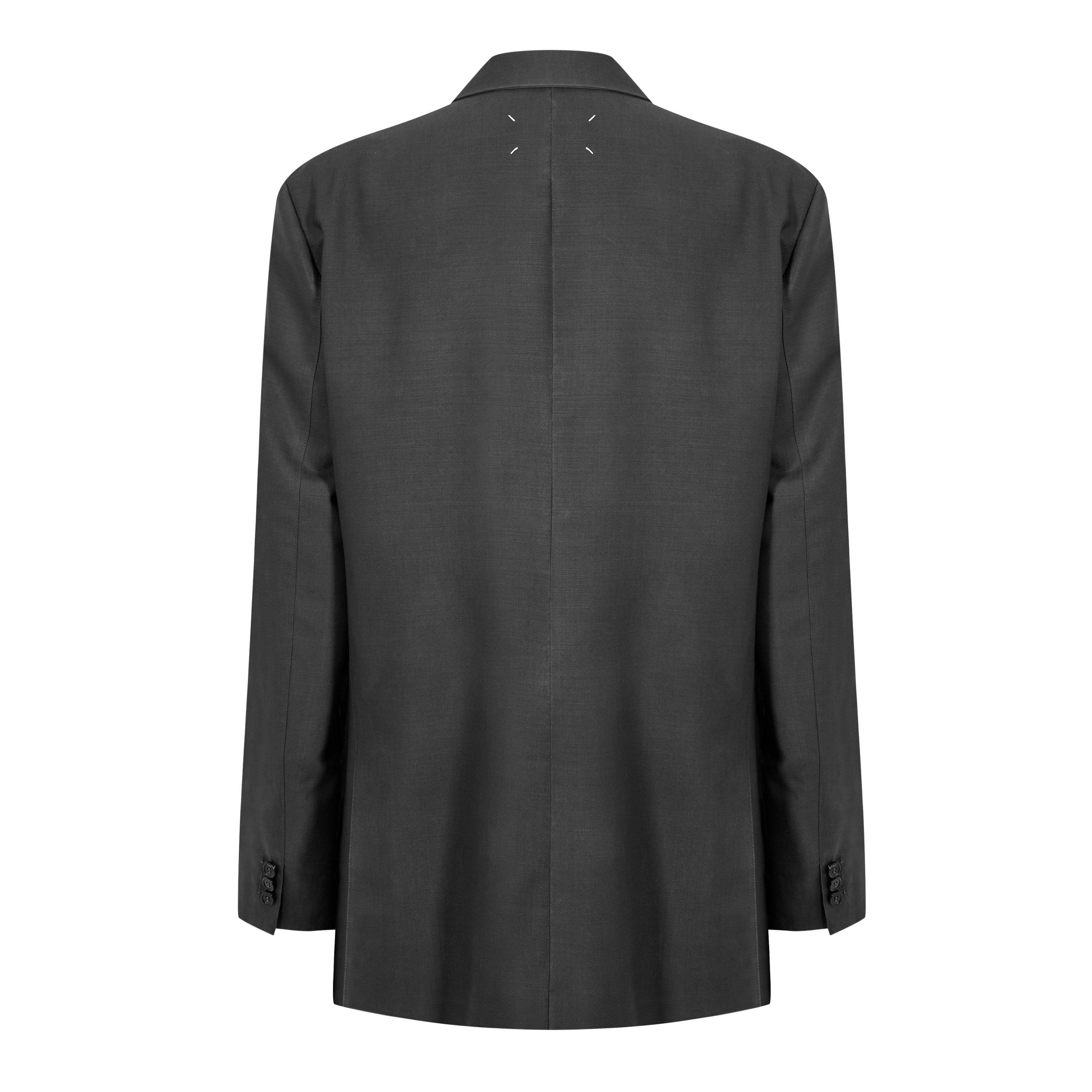 Dark Avion - Maison Margiela - Men's Mohair Wool Long Sleeve Blazer - 6