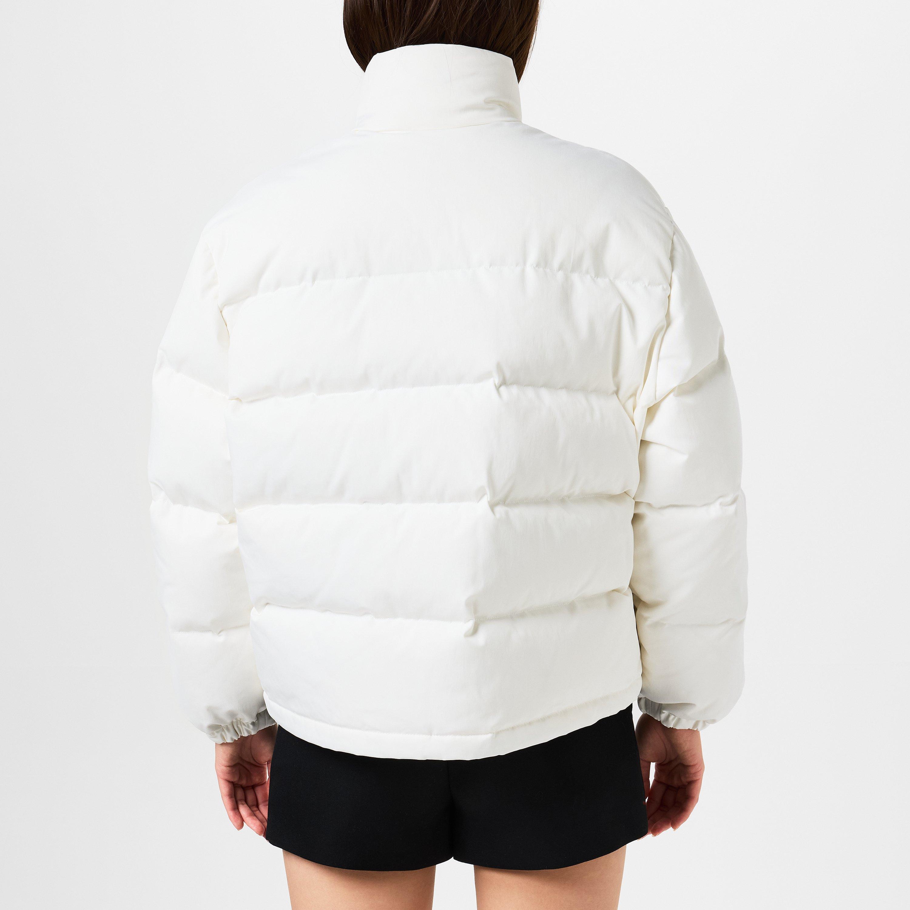 Off White/Mix - Gucci - Women's Twill Bomber Jacket - 4