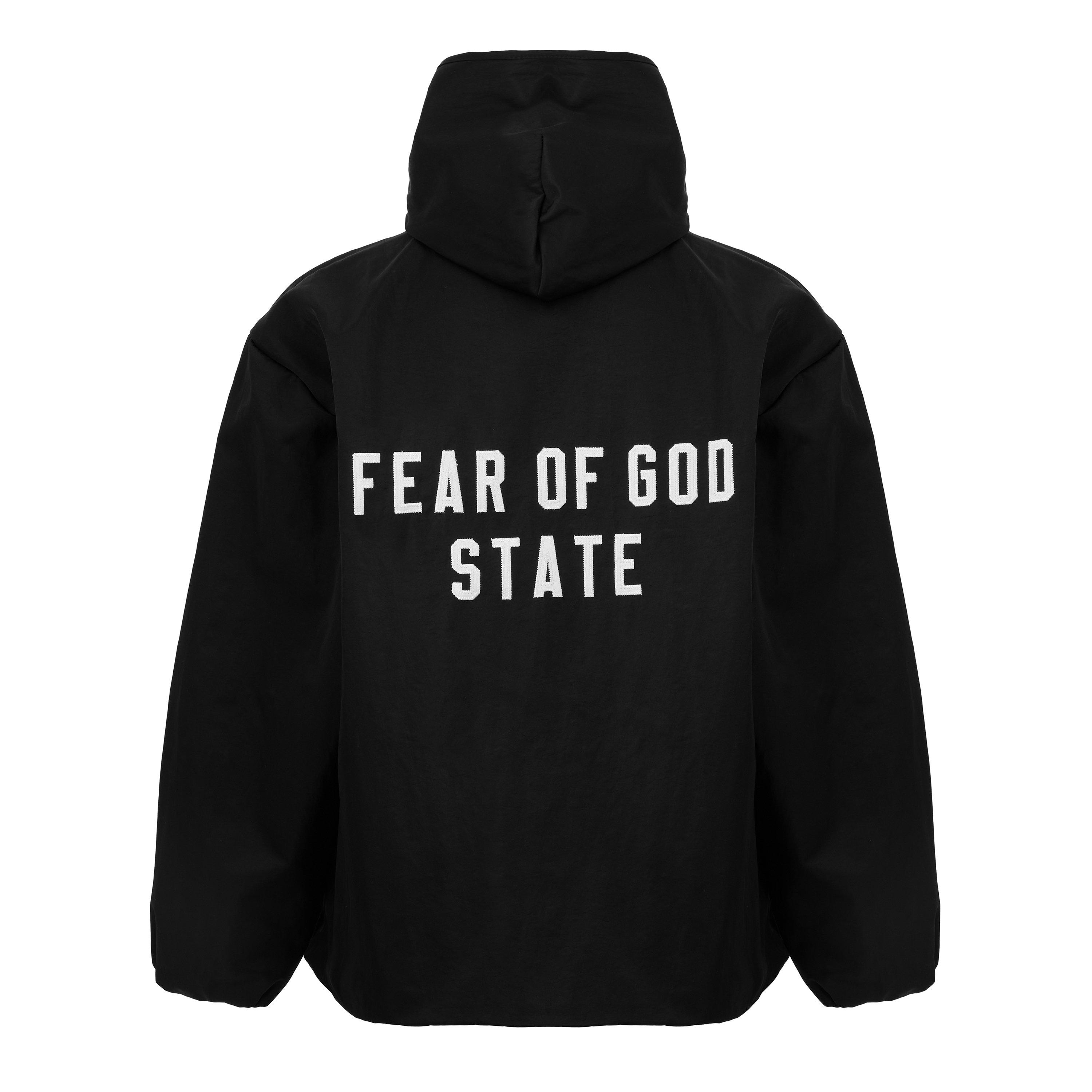 Black - Fear Of God Essentials - Coach Jacket - 8