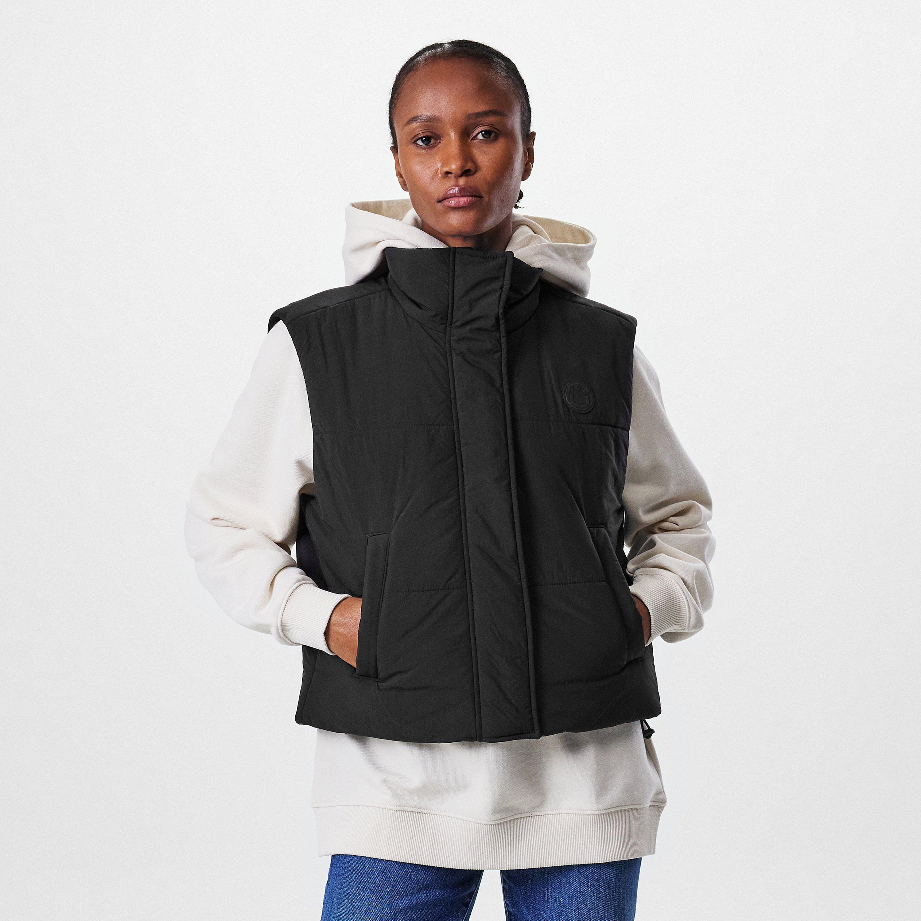 Black - Hugo - Women's Fae  Blue Sleeveless Gilet - 3