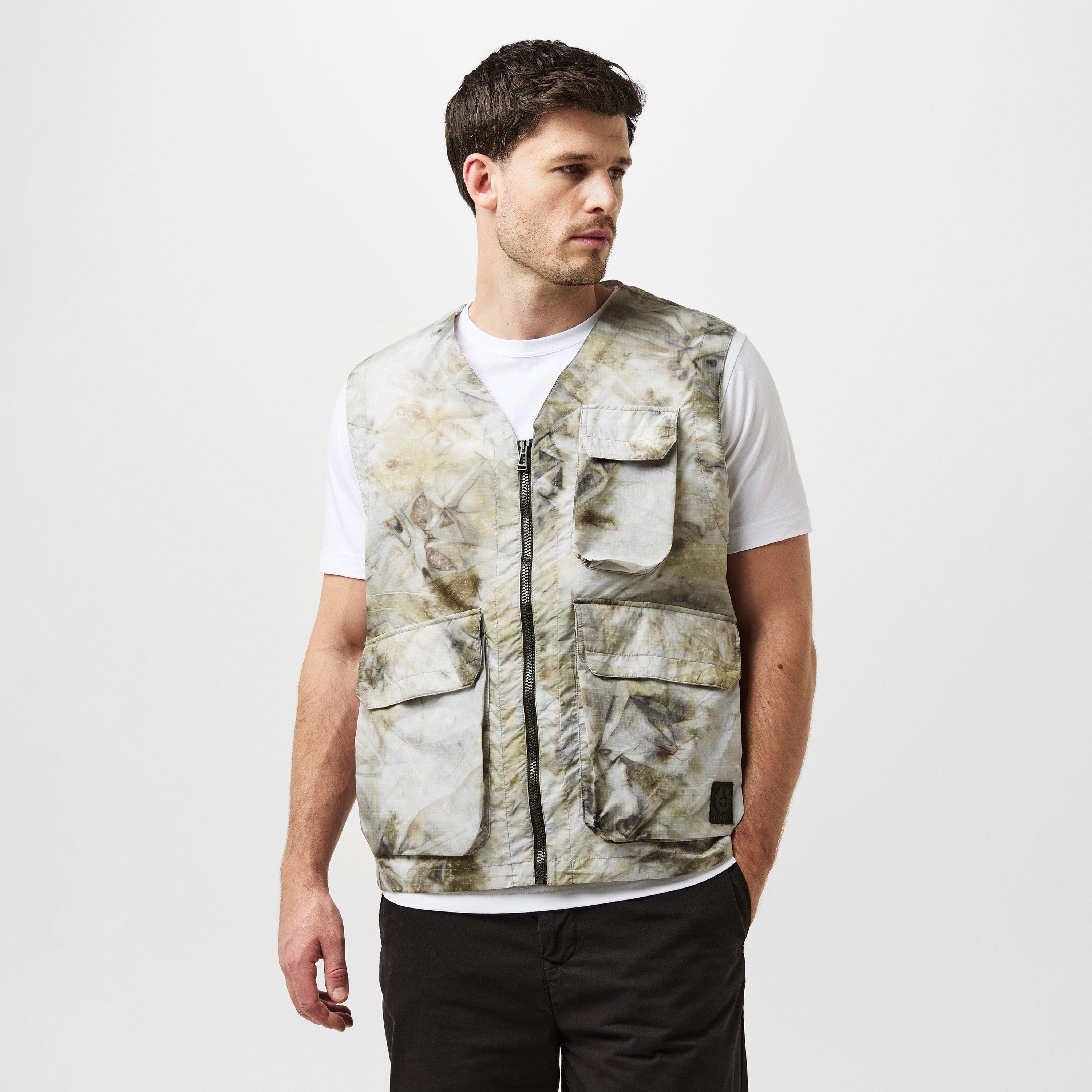 Stone Beige - Belstaff - Men's Hithe Sleeveless Gilet - 3