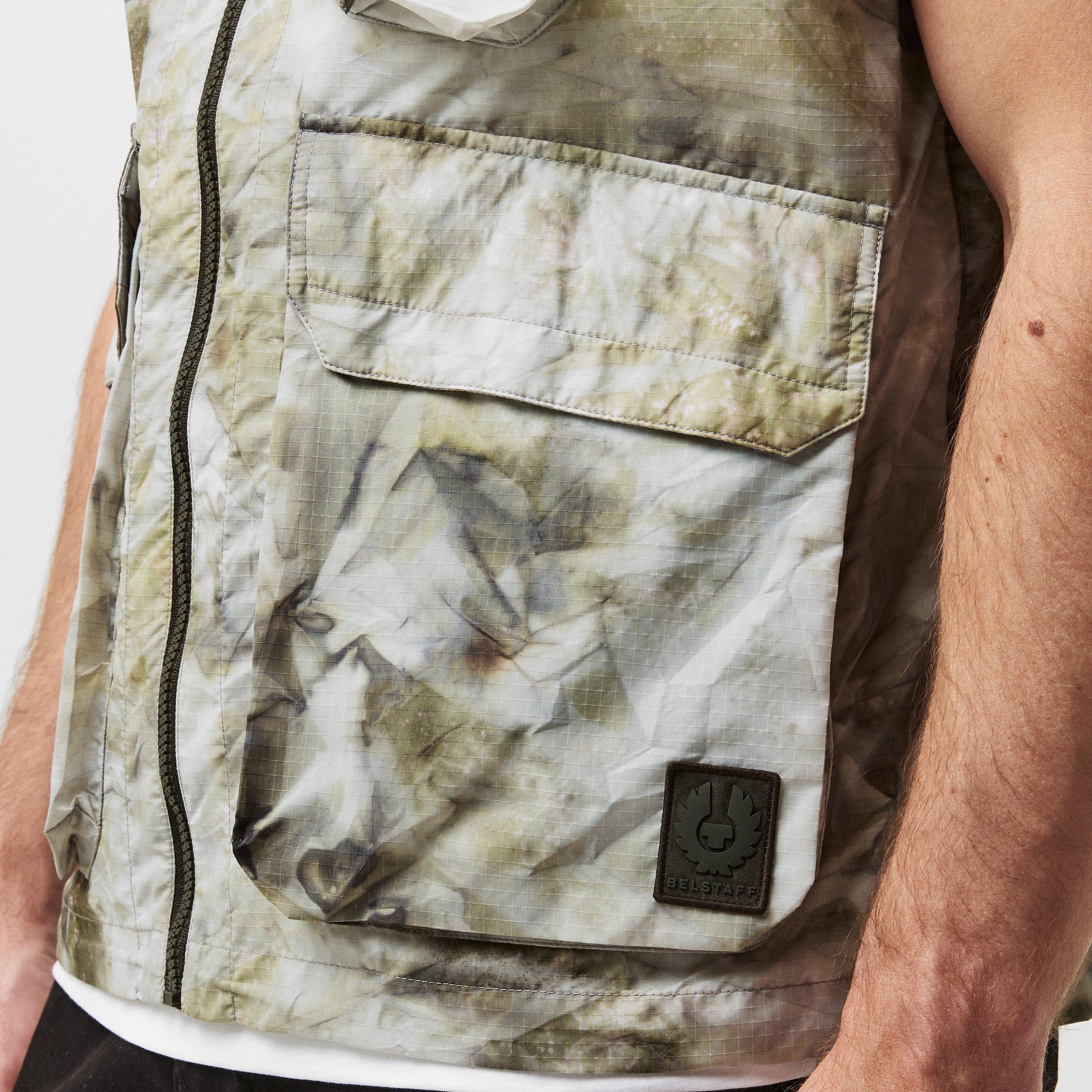 Stone Beige - Belstaff - Men's Hithe Sleeveless Gilet - 5