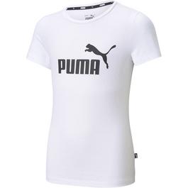 Puma Essentials Logo Junior Girls T Shirt