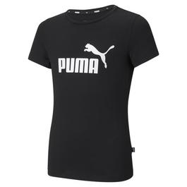 Puma Essentials Logo Junior Girls T Shirt