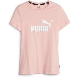 Puma Essentials Logo Junior Girls T Shirt
