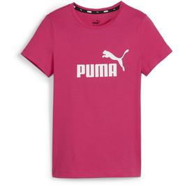 Puma Essentials Logo Junior Girls T Shirt