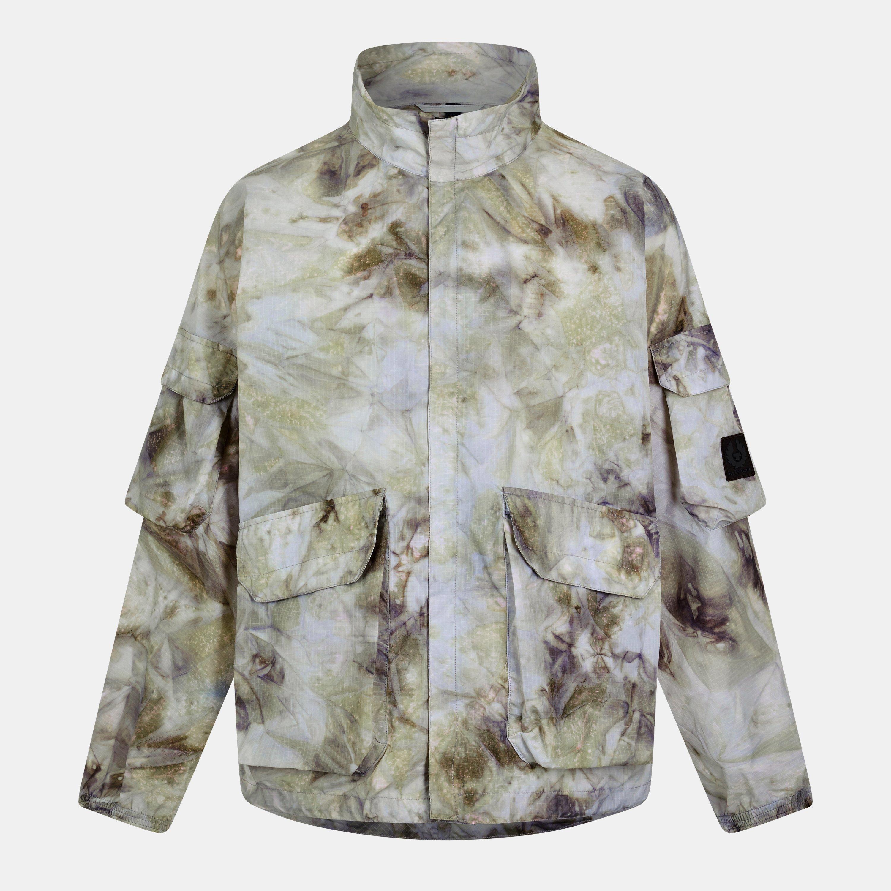 Belstaff Men's Lough Camo Long Sleeve Field Jacket - Stone Beige - M