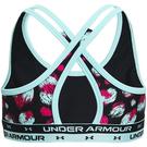 Noir - Under Armour - Under Crossback Printed Sports Bra Junior - 2