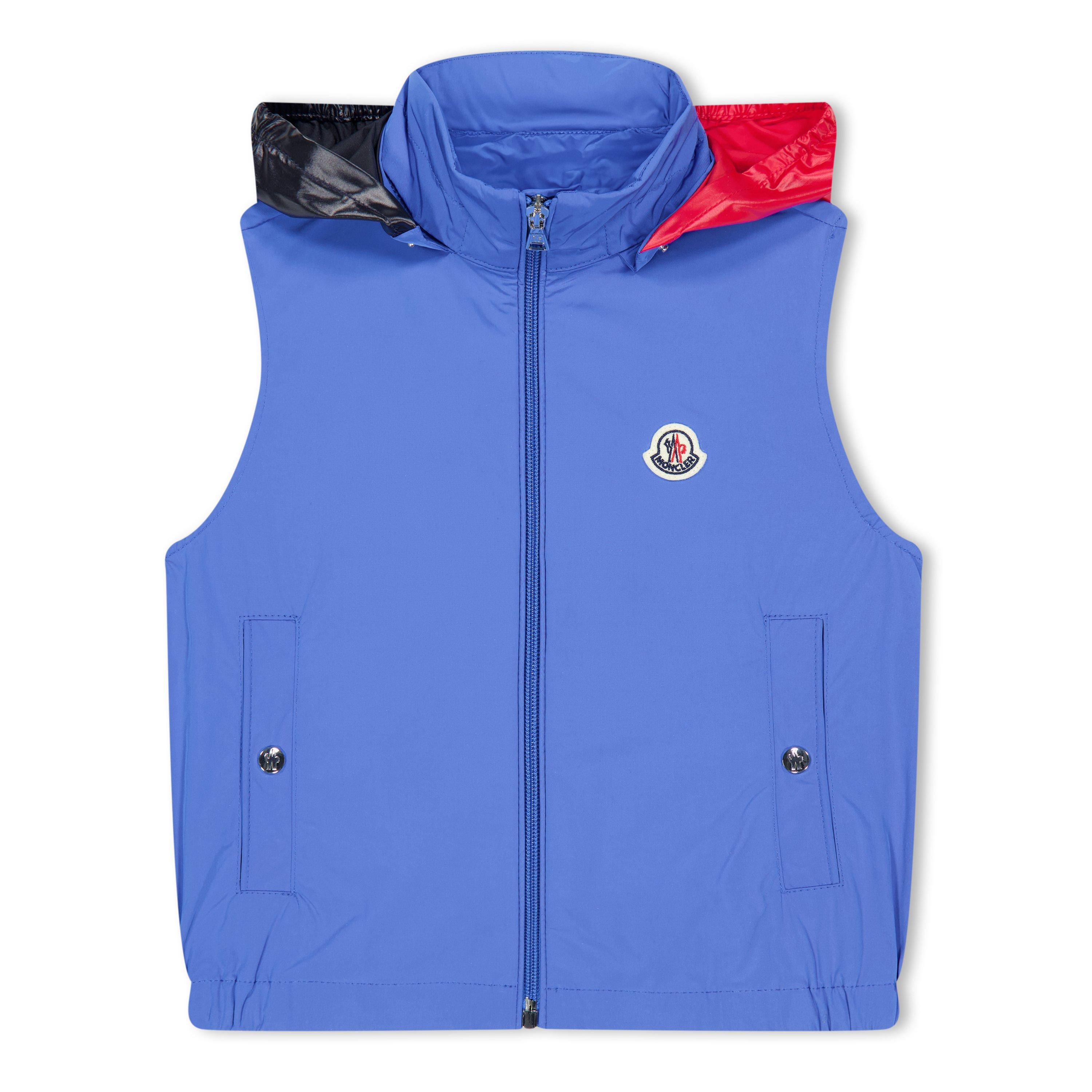 Sky Blue 737 - Moncler - Kids' Zene Logo Insulated Padded Gilet - 1