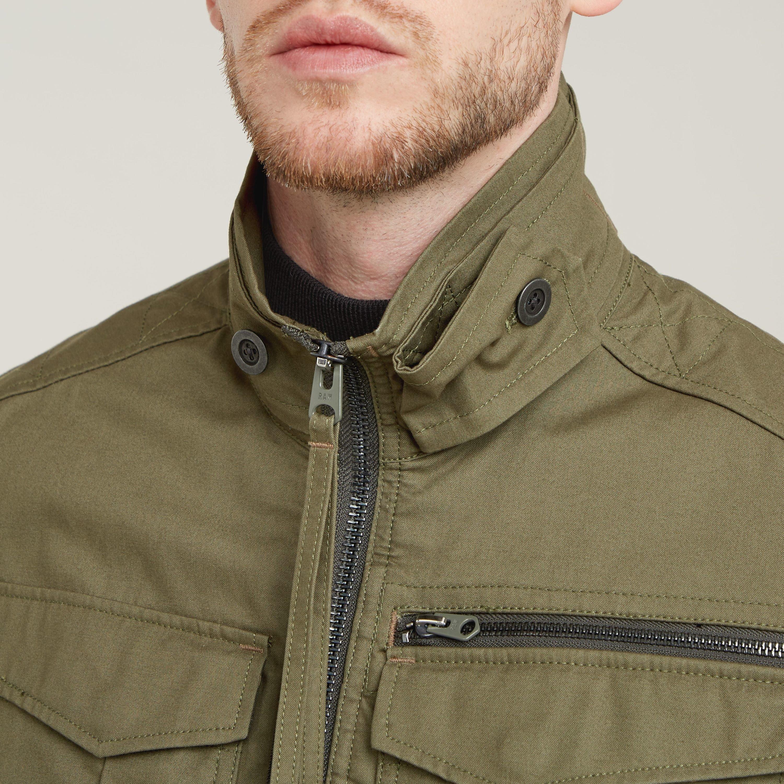 Olive - G Star - Men's Rovic Field Jacket - 4