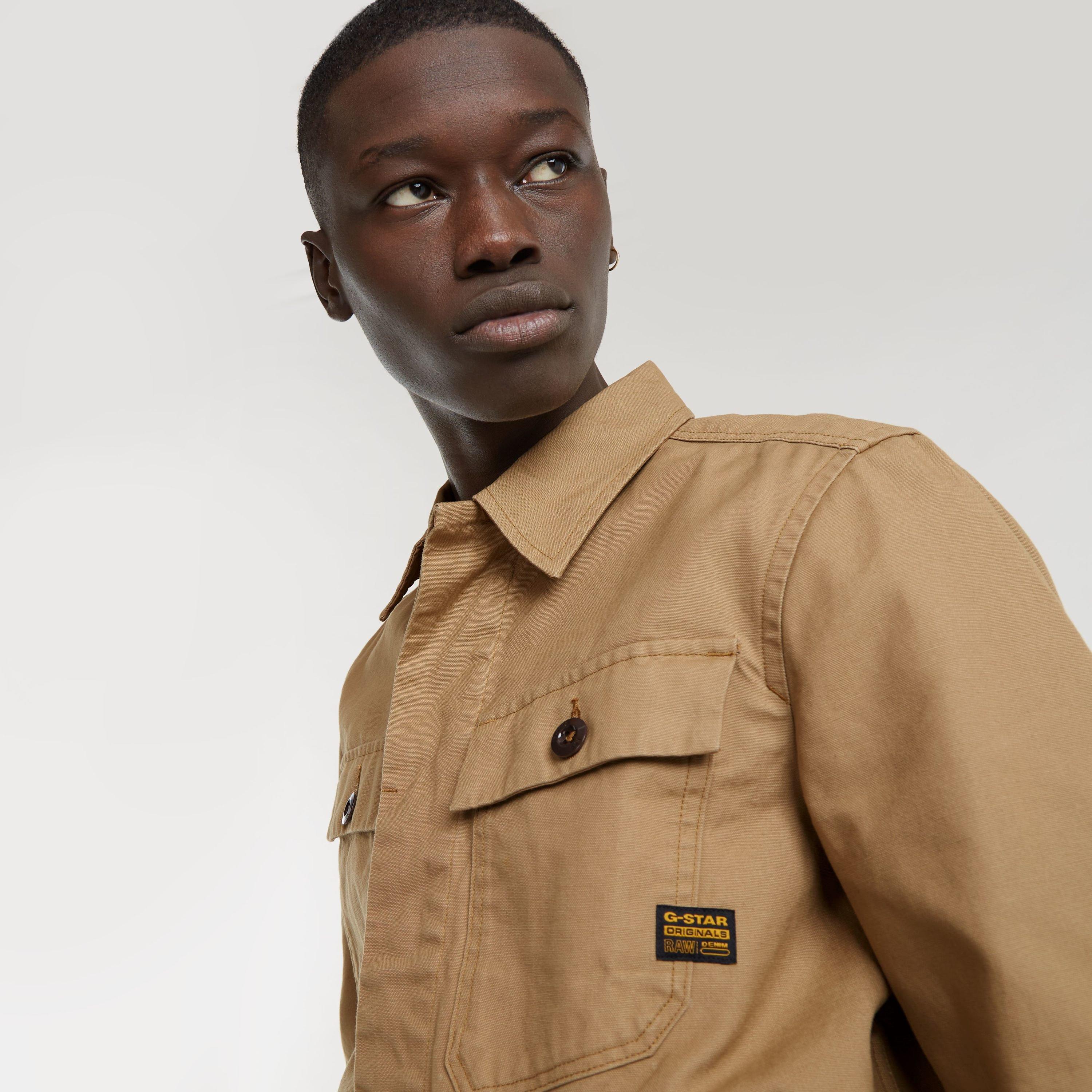 Safari - G Star - Men's Jak Button-Through Overshirt - 5