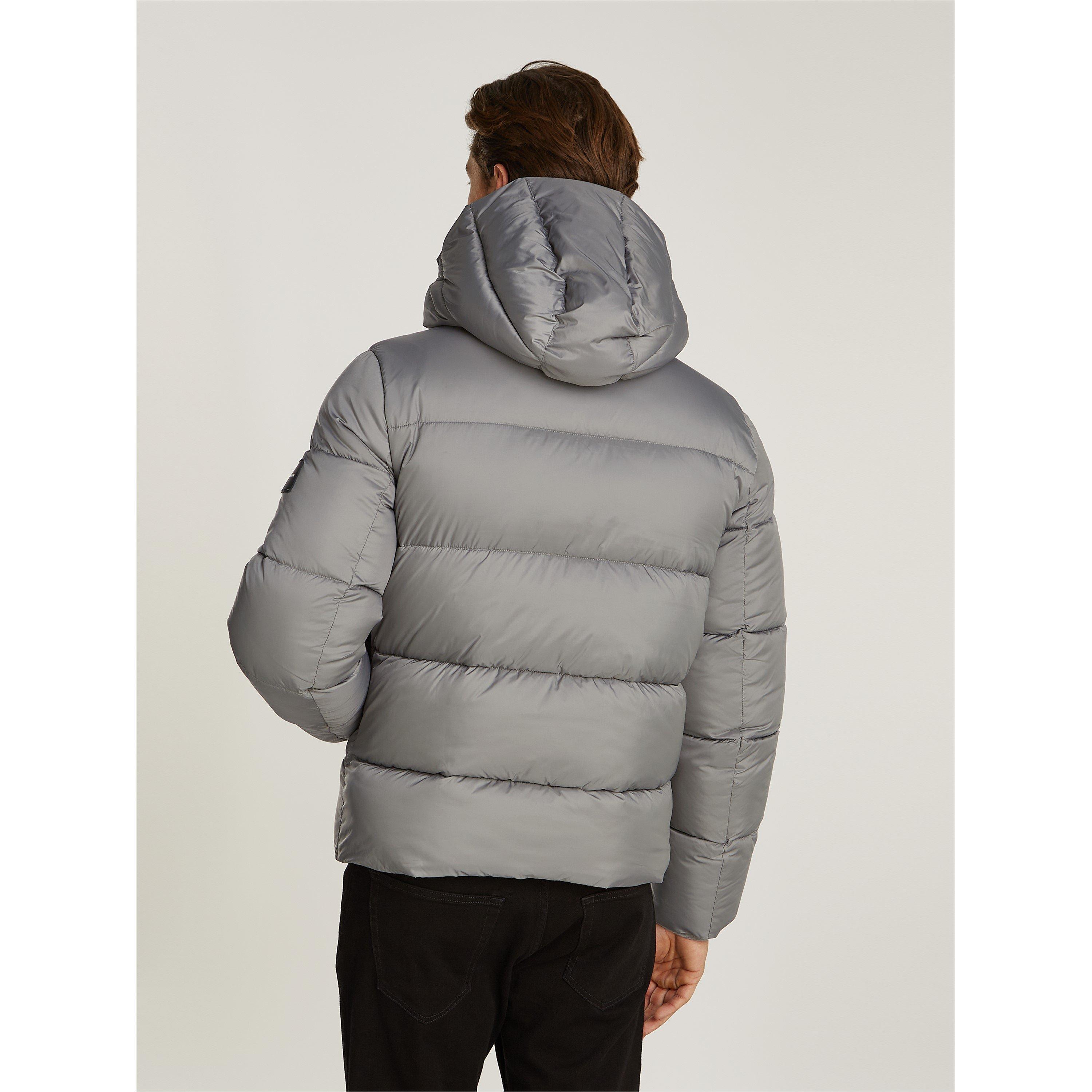 Moon Mist - Calvin Klein - Men's  Recycled Polyester Short Puffer Jacket - 4