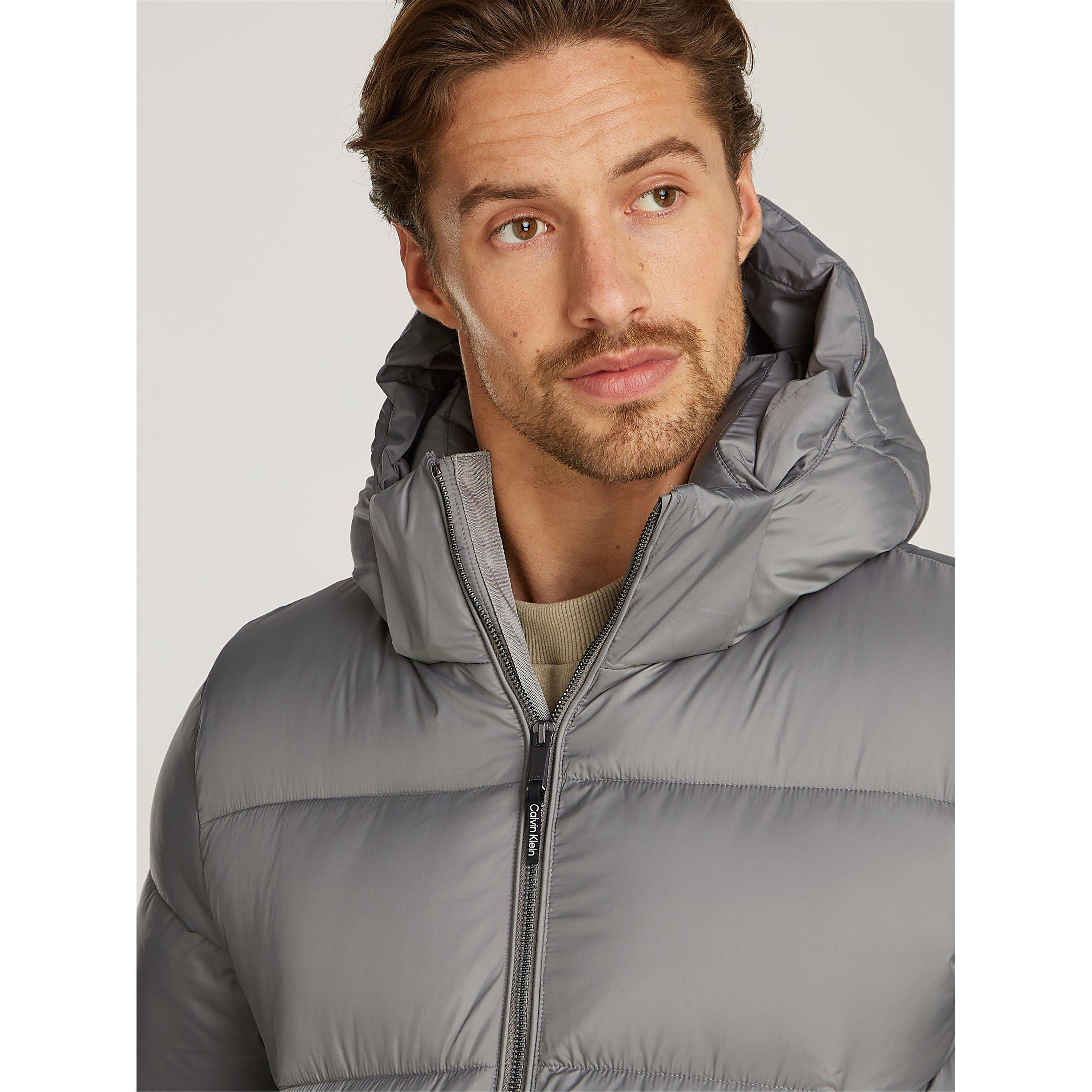 Moon Mist - Calvin Klein - Men's  Recycled Polyester Short Puffer Jacket - 5