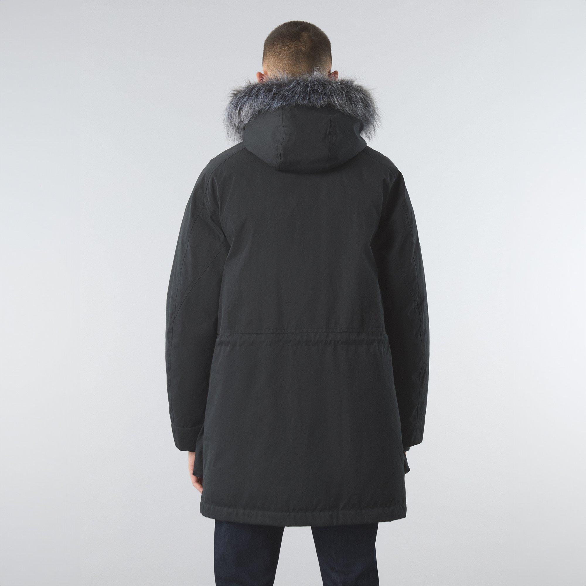 Black - Pretty Green - Men's Watson Hooded Parka - 3