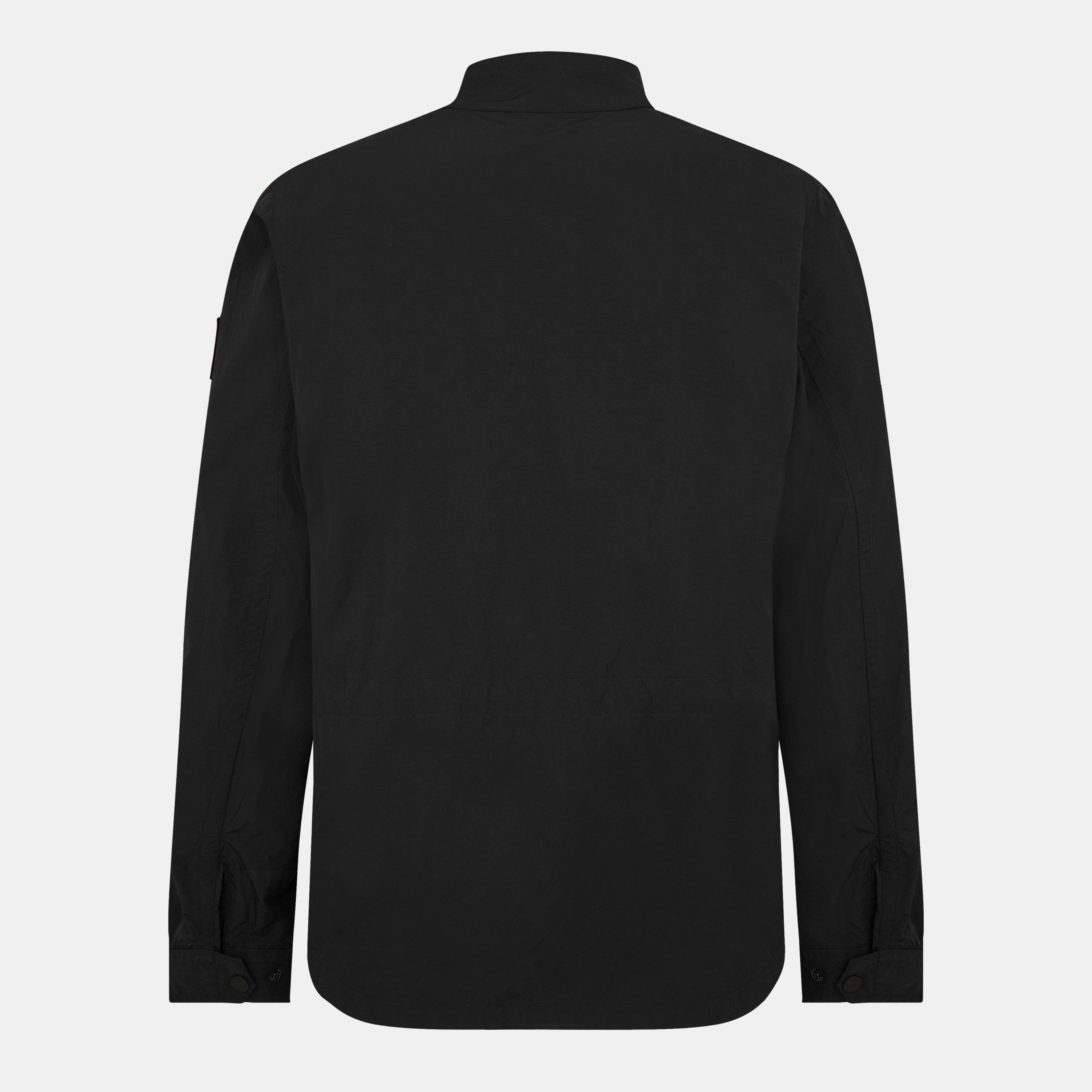 Black Nylon - Belstaff - Men's Service Fieldmaster Long Sleeve Field Jacket - 2