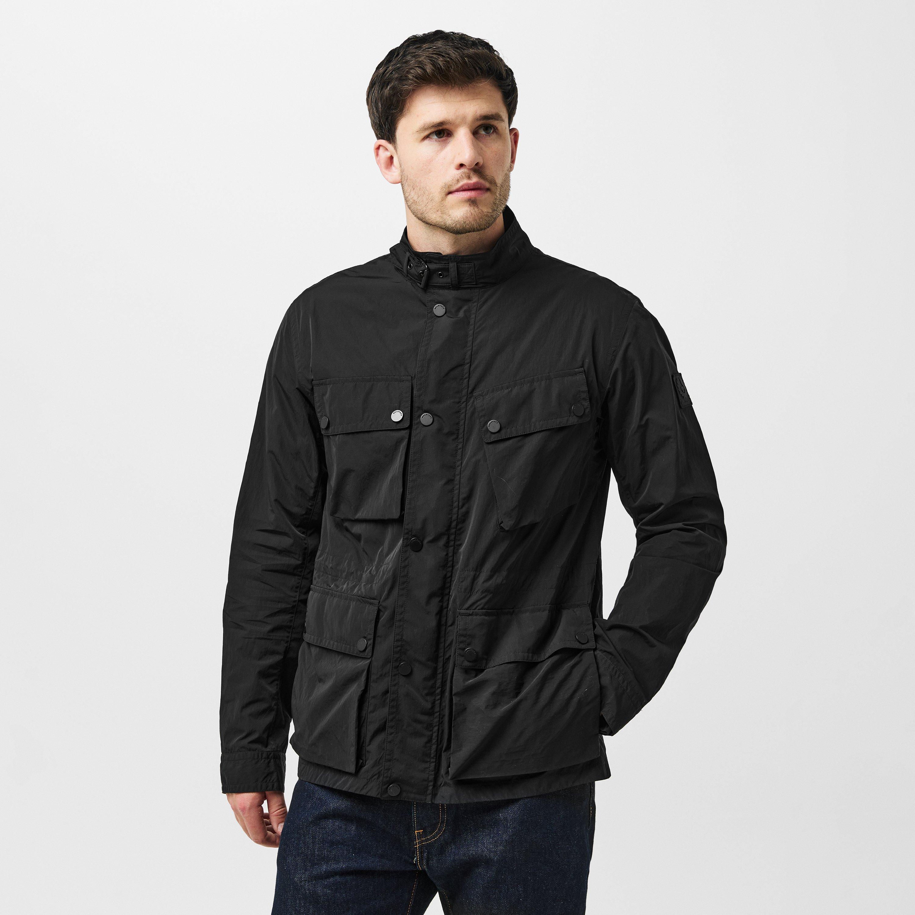 Black Nylon - Belstaff - Men's Service Fieldmaster Long Sleeve Field Jacket - 3