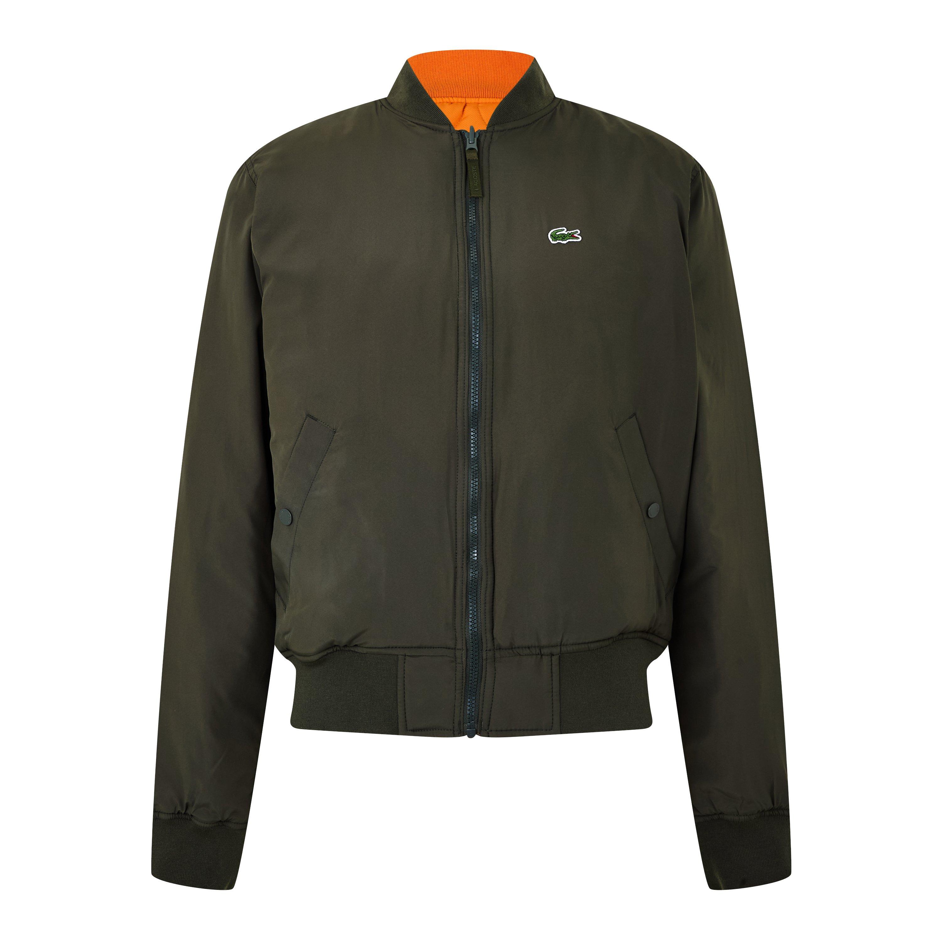 Baobab/Celosia - Lacoste - Men's Water Repellent Padded Midweight Bomber Jacket - 7