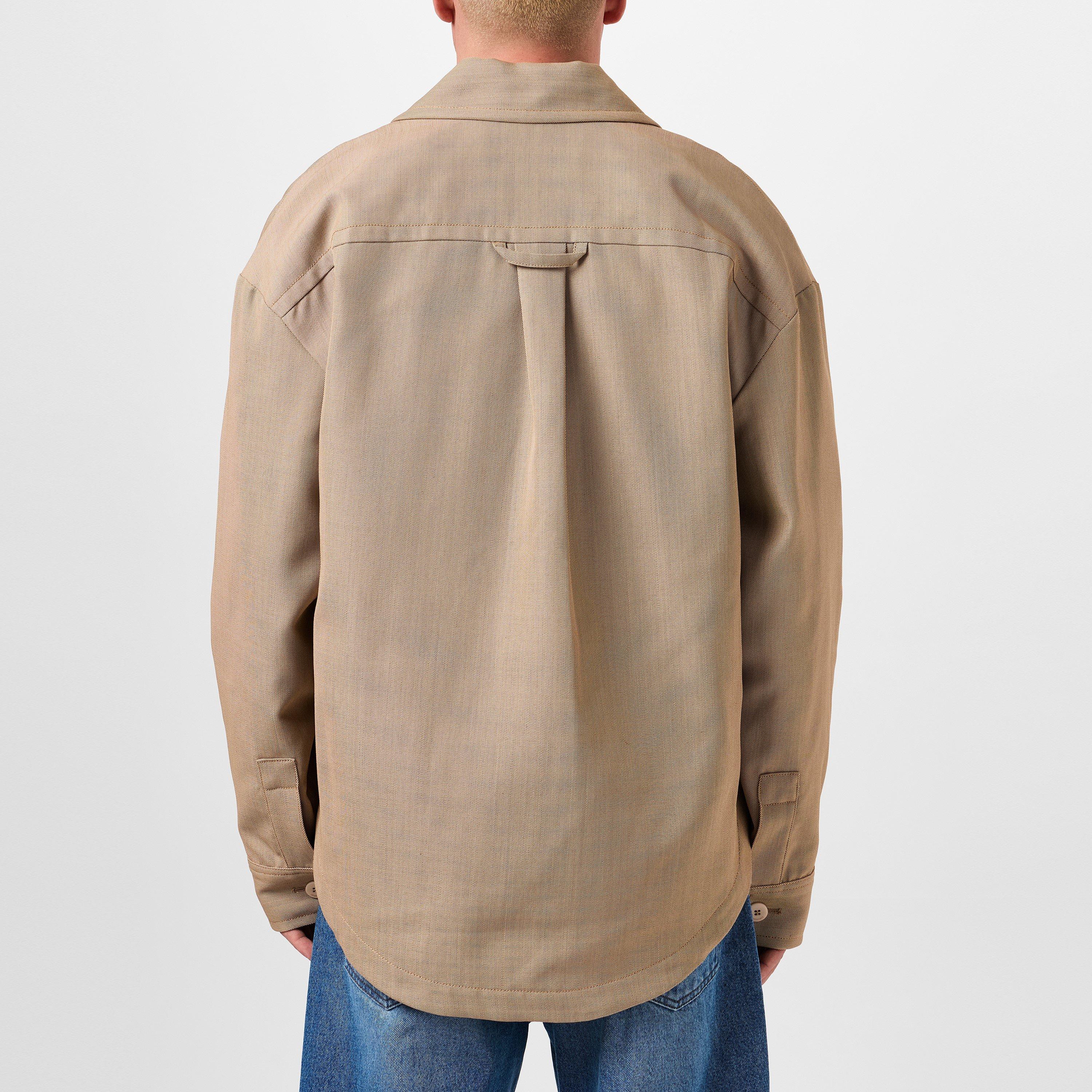 Beige - Jacquemus - Men's Le Montagne Structured Overshirt - 3