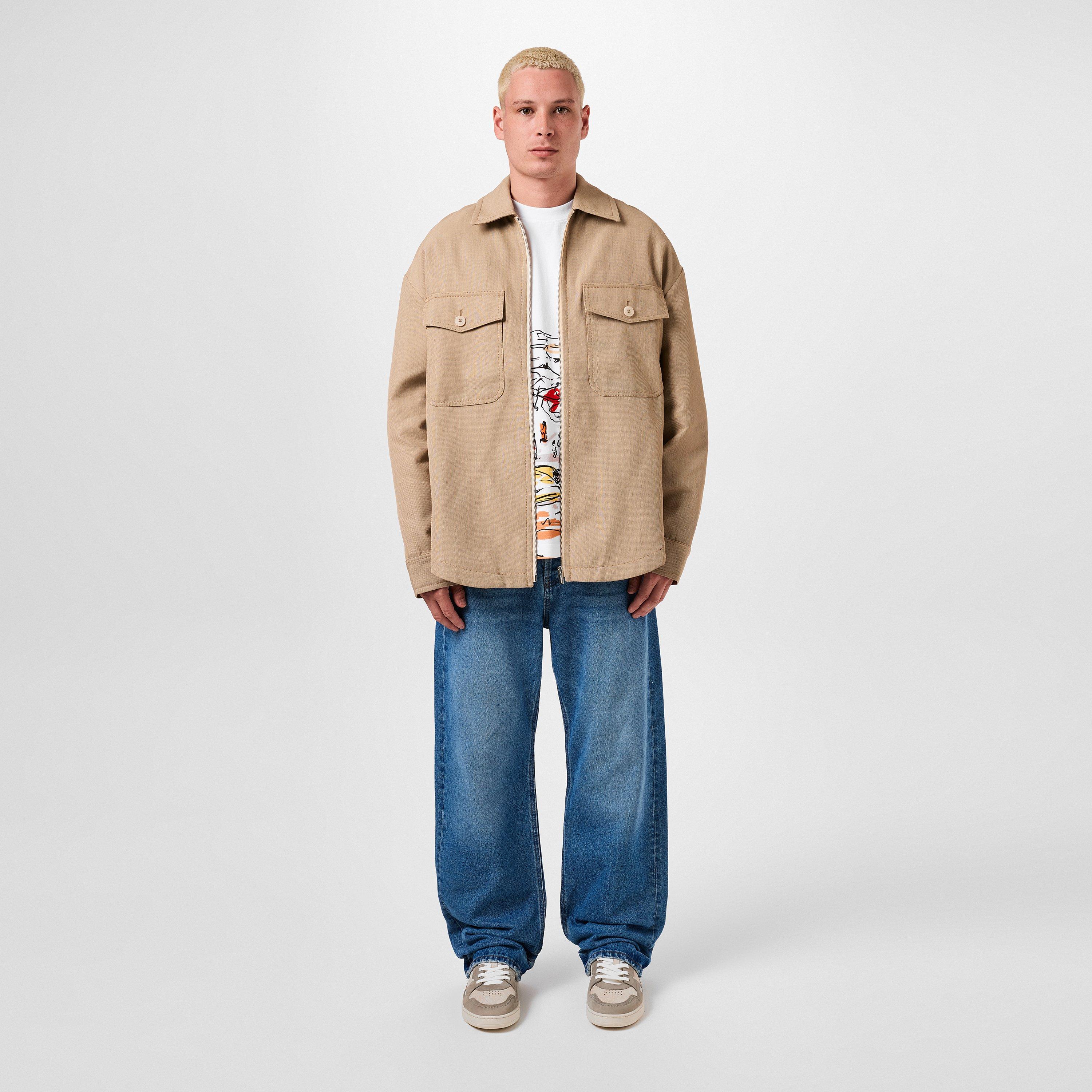 Beige - Jacquemus - Men's Le Montagne Structured Overshirt - 4