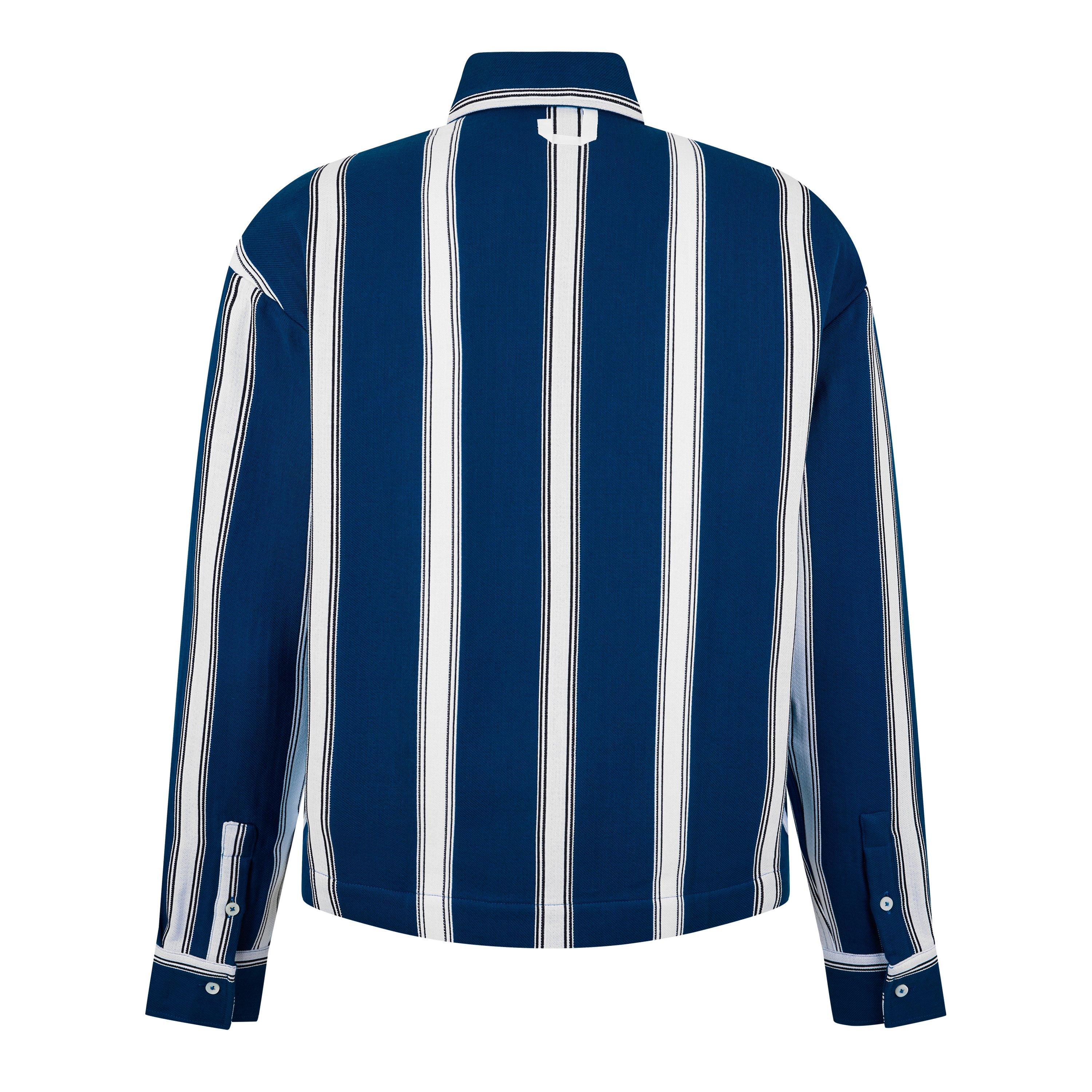 Logo Stripes - Jacquemus - Men's La Papier Striped Overshirt - 6