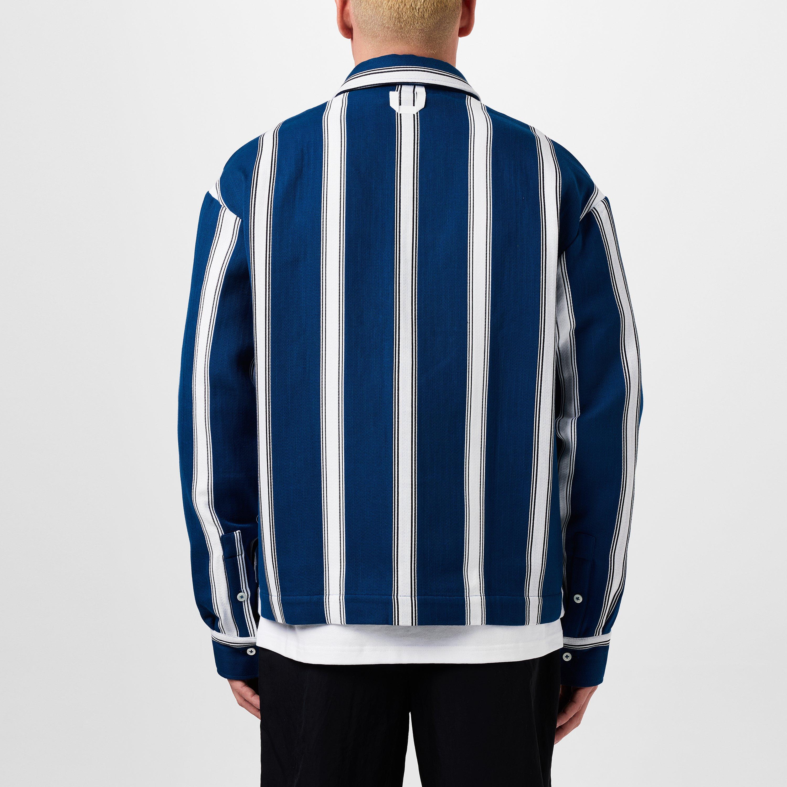 Logo Stripes - Jacquemus - Men's La Papier Striped Overshirt - 3