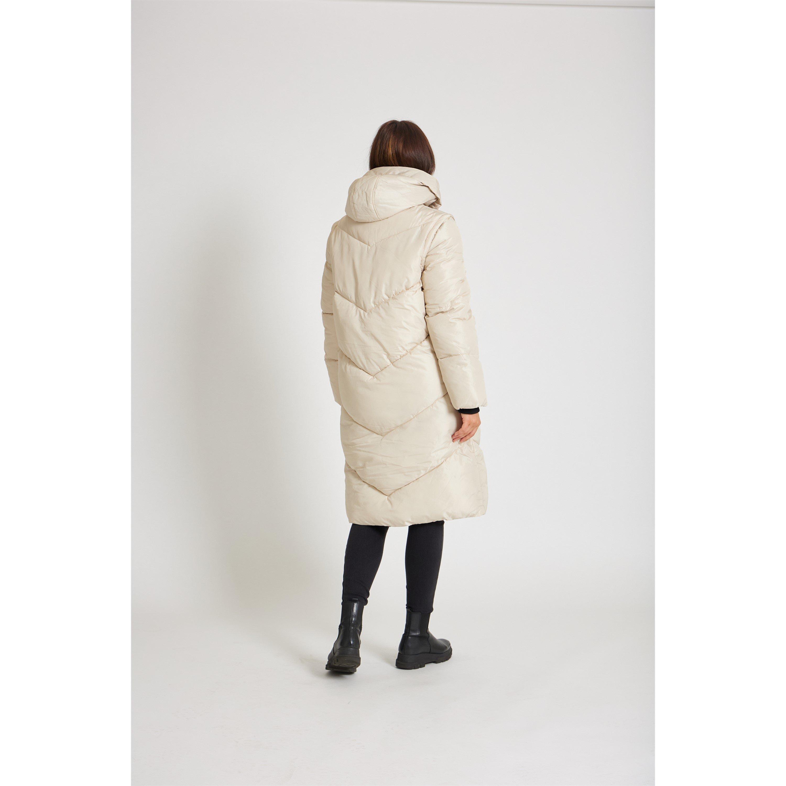 Pietra - Be You - Multiway Padded Hooded Mid-Length Gilet - 3