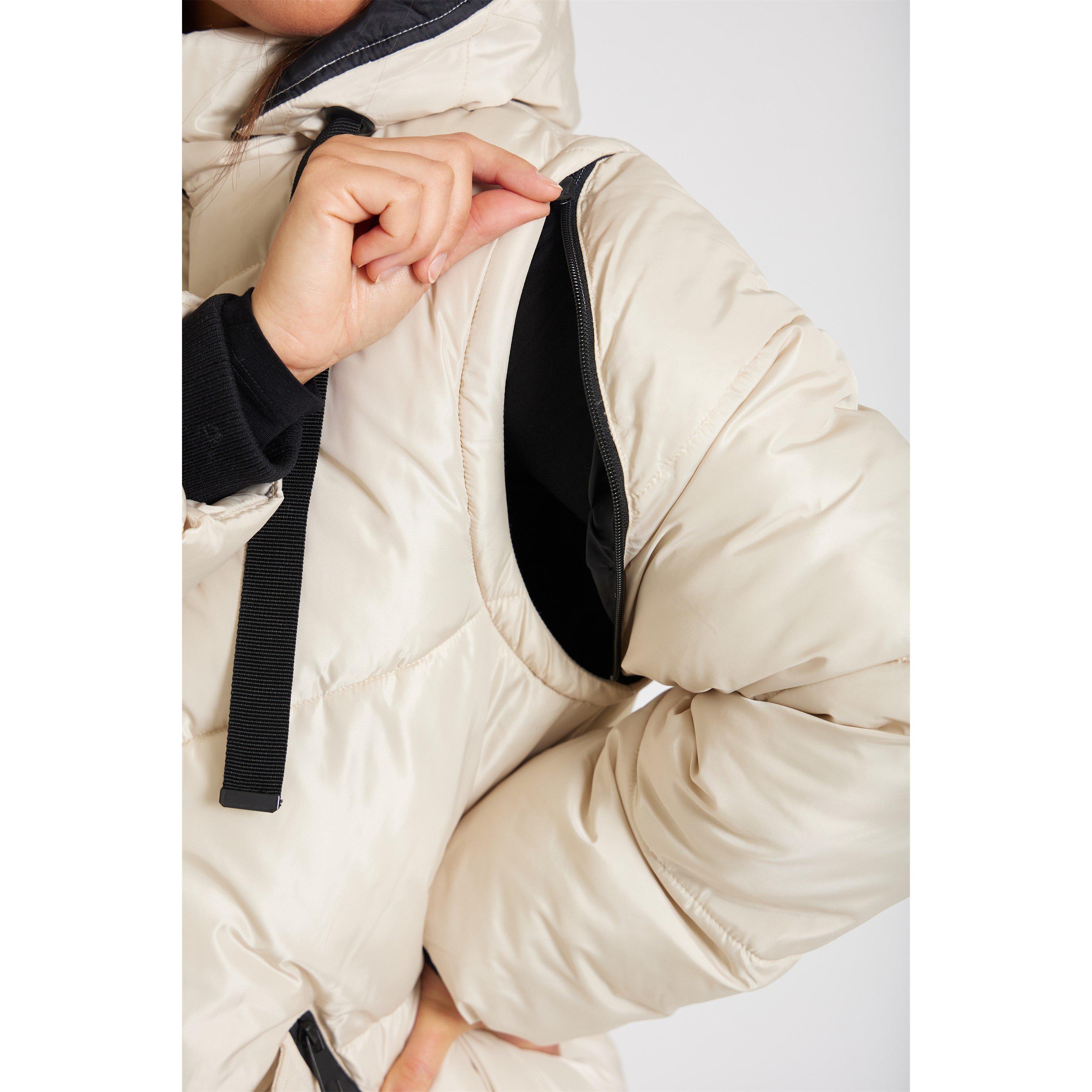 Pietra - Be You - Multiway Padded Hooded Mid-Length Gilet - 4