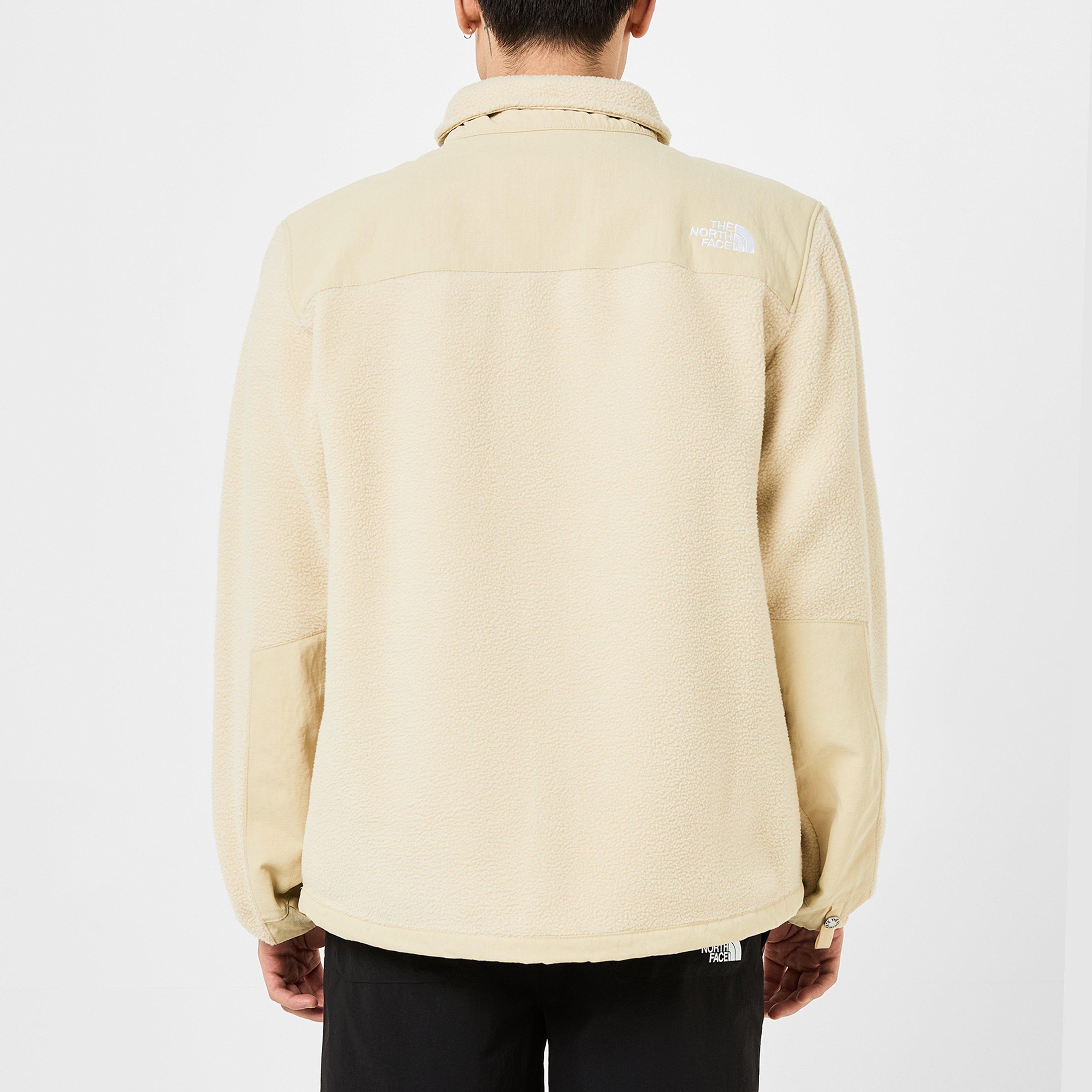 Gravel NF3X4 - The North Face - Men's Denali DWR Long Sleeve 4 Pockets Short Puffer Jacket - 3