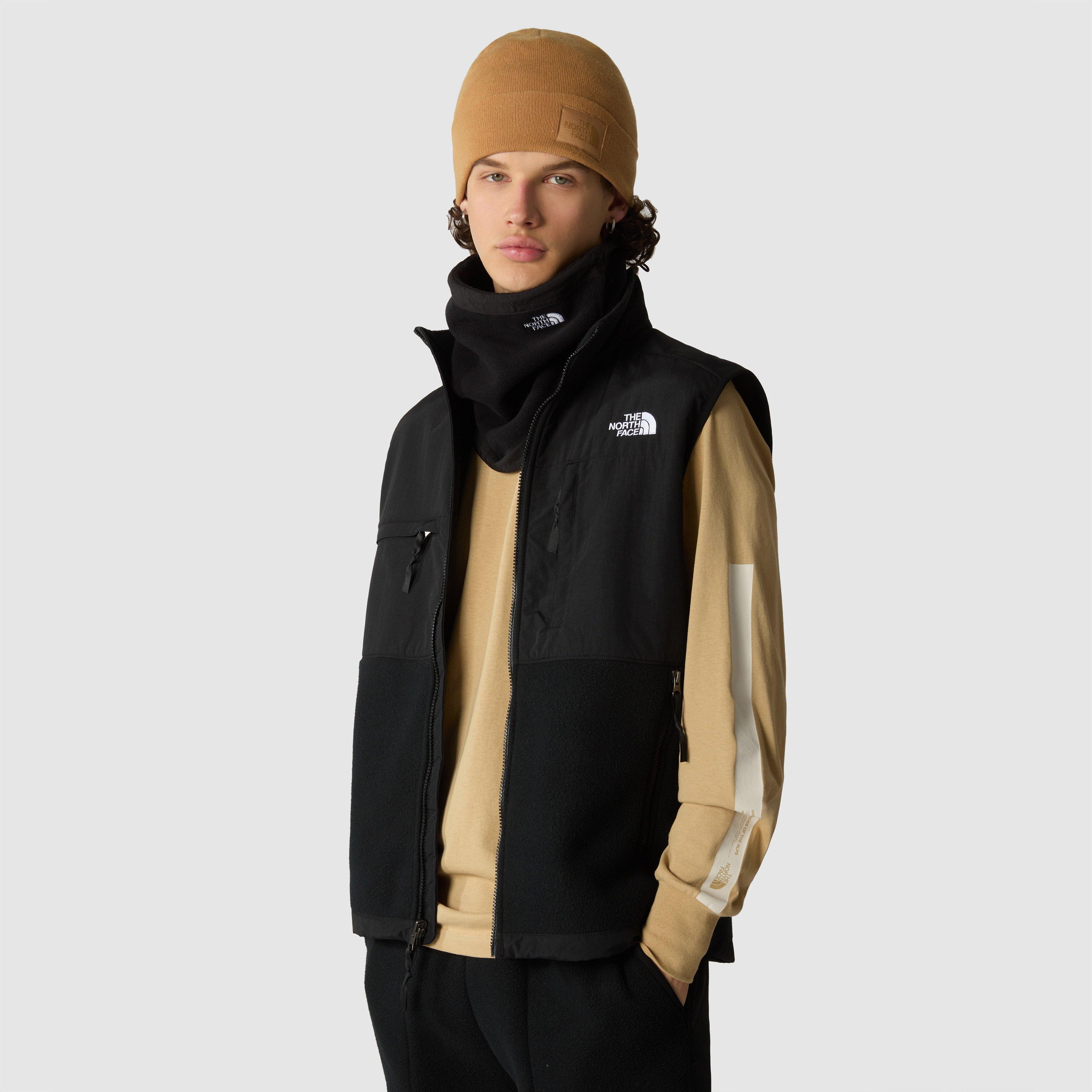 TNF Black NFJK3 - The North Face - Men's Denali Polartec Fleece Funnel Neck Sleeveless Gilet - 4