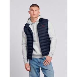 US Polo Assn USPA Bound Quilted Gilet Sn00